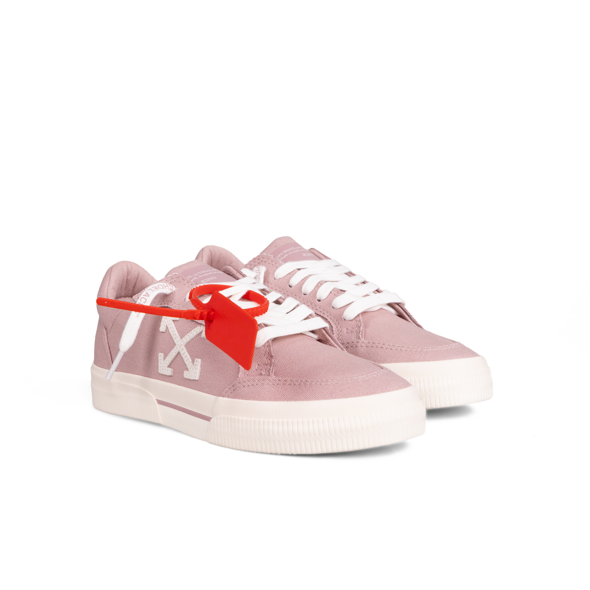 Sneakers Grises Off-White Rose Pink Vulcanized