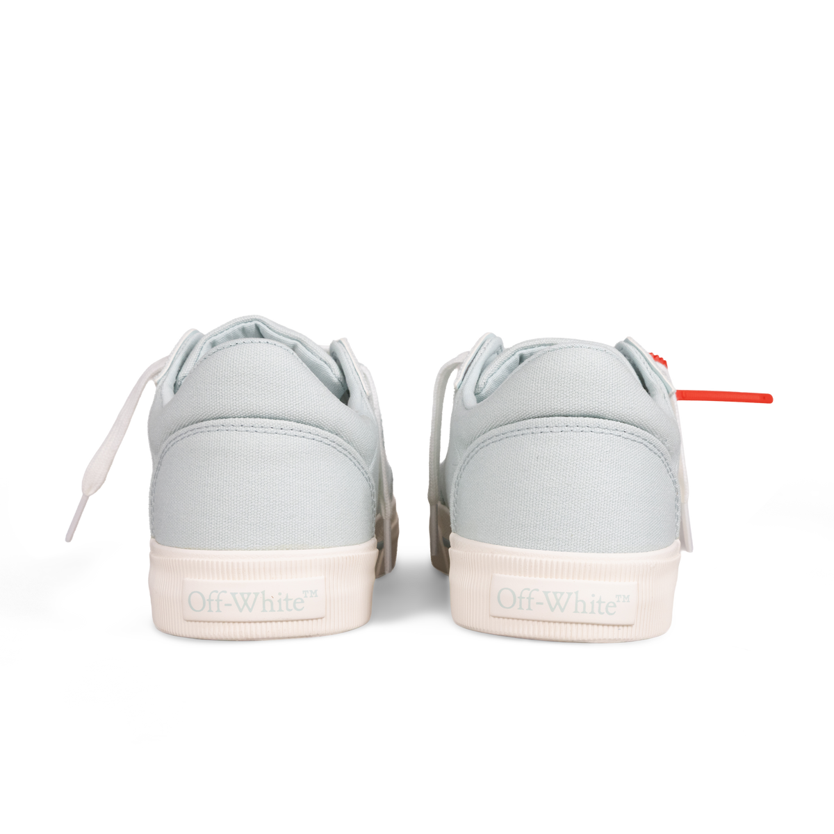Sneakers Celestes Off-White Blue Vulcanized