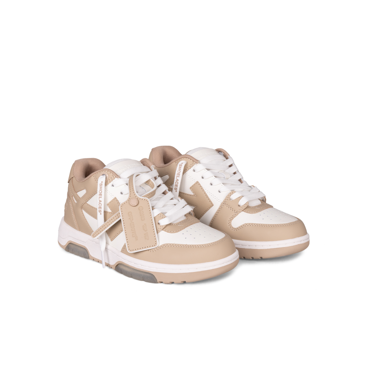 Sneakers Blancos - Beige Off-White OOO