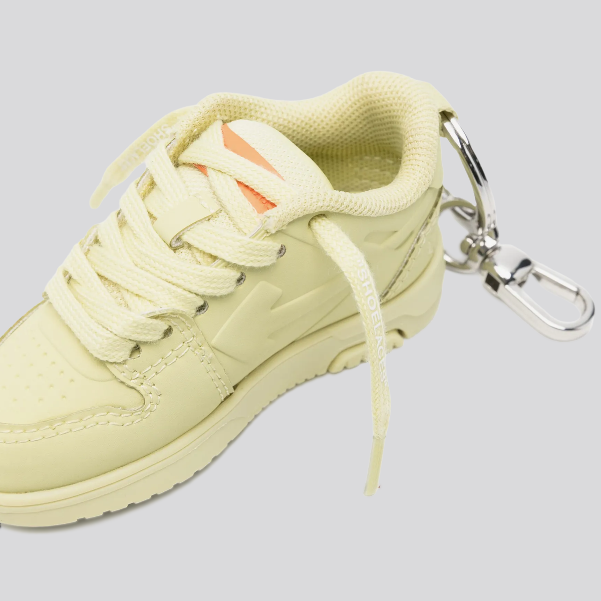 Llavero Verde Claro Off-White Keyring
