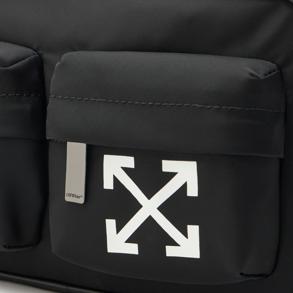 Canguro Negro Off-White Bag Full Arrow