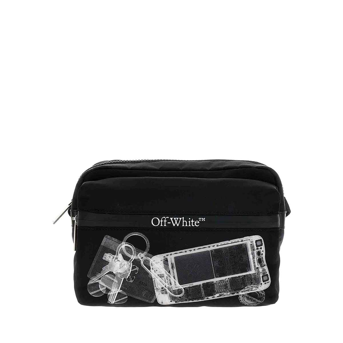 Bolso Negro Off-White Box Bag Heritage X-Ray