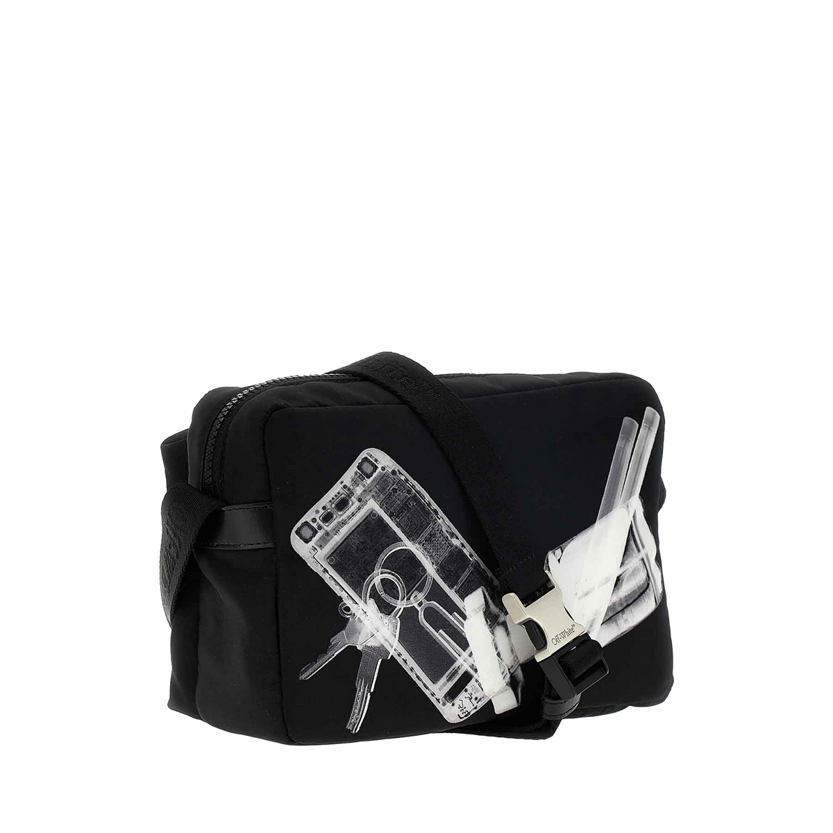Bolso Negro Off-White Box Bag Heritage X-Ray