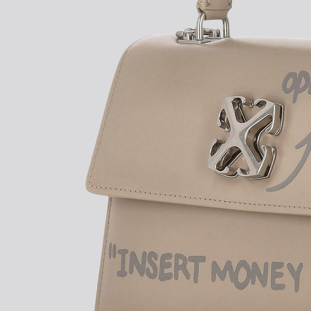 Cartera Beige Off-White 1.4 Top Handle Quote