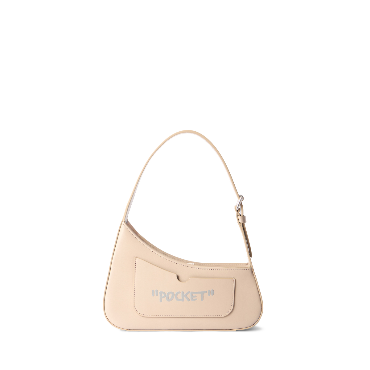 Cartera Beige Off-White Glam Inside