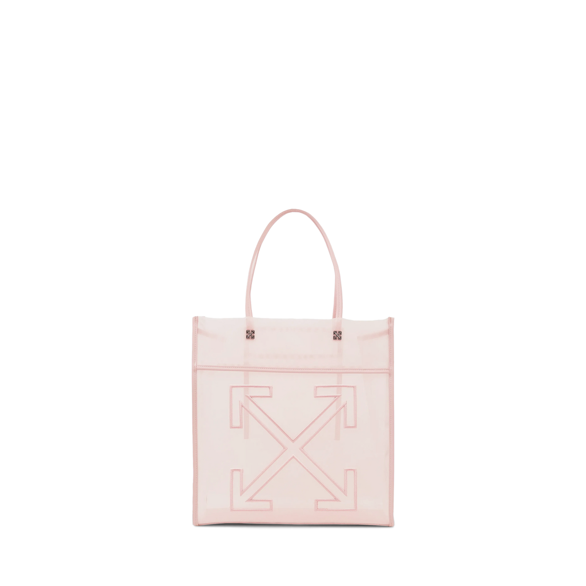 Tote Bag Rosada Off-White Pink Market Tote