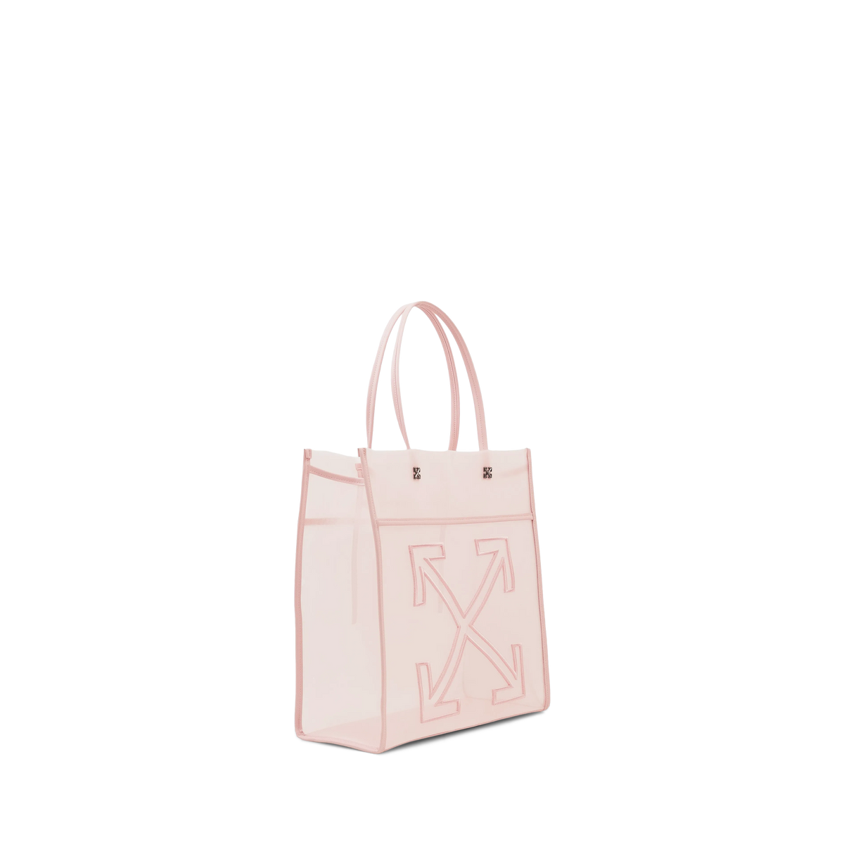 Tote Bag Rosada Off-White Pink Market Tote