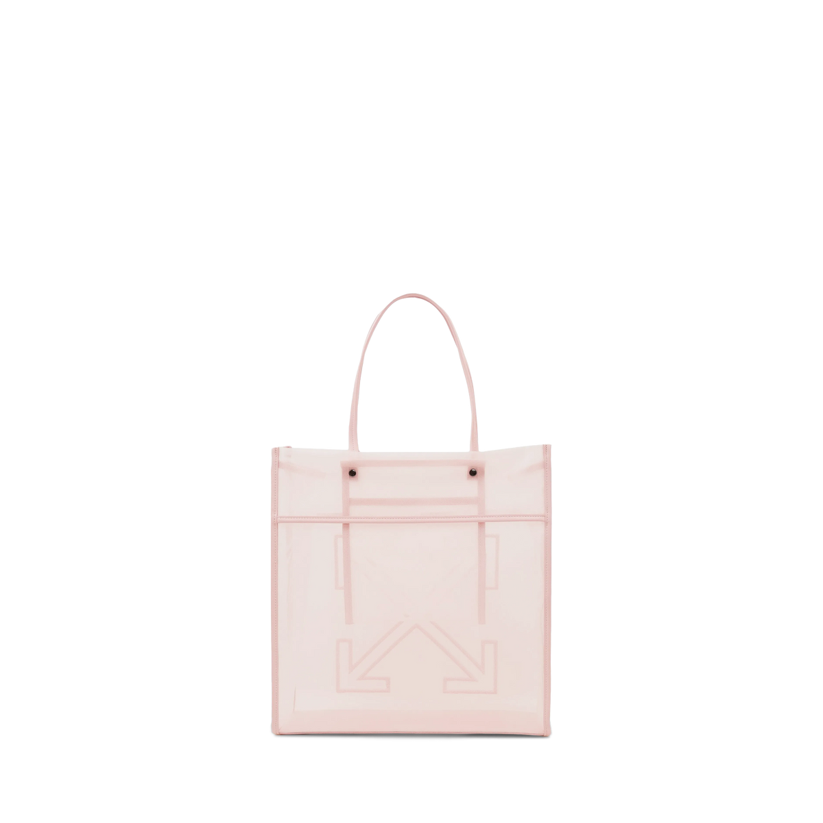 Tote Bag Rosada Off-White Pink Market Tote