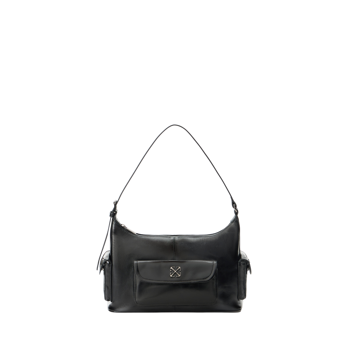 Cartera Negra Off-White Dumbo.B