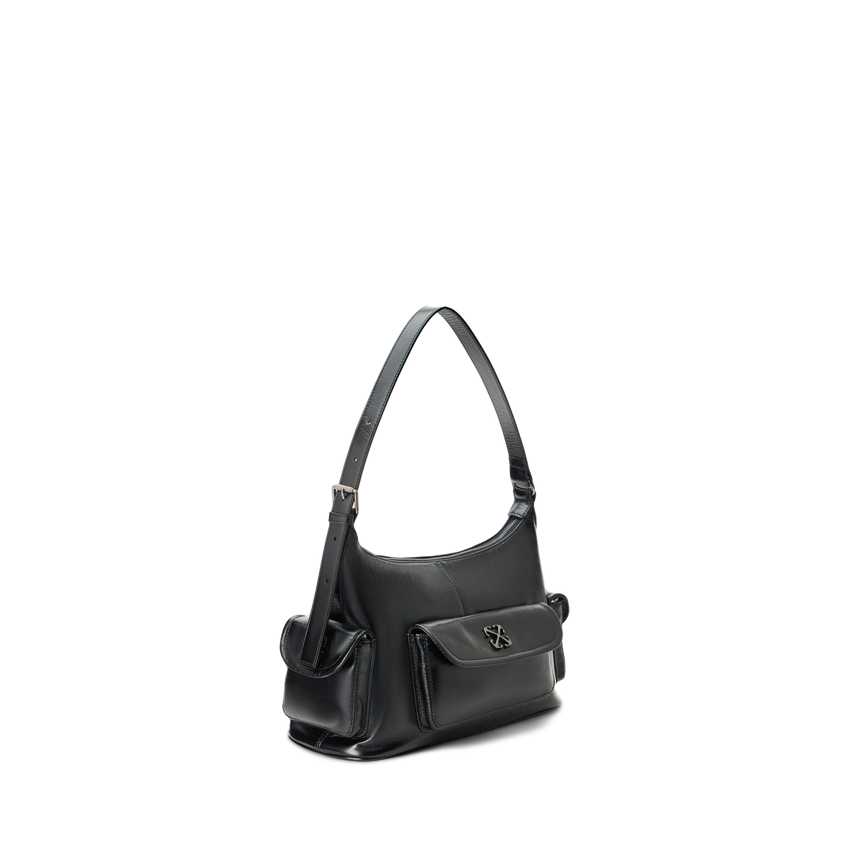 Cartera Negra Off-White Dumbo.B