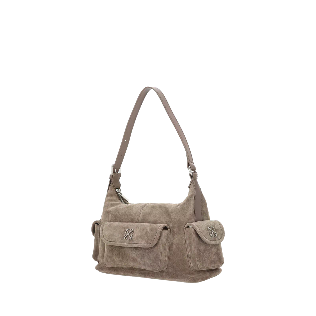 Cartera Café Off-White Brown Dumbo.B