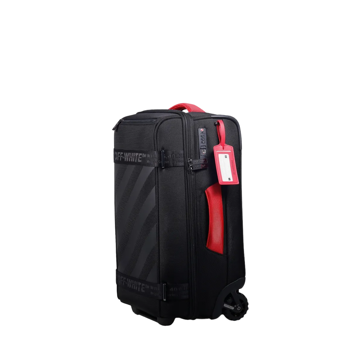 Maleta Negra Off-White Trolley Diag