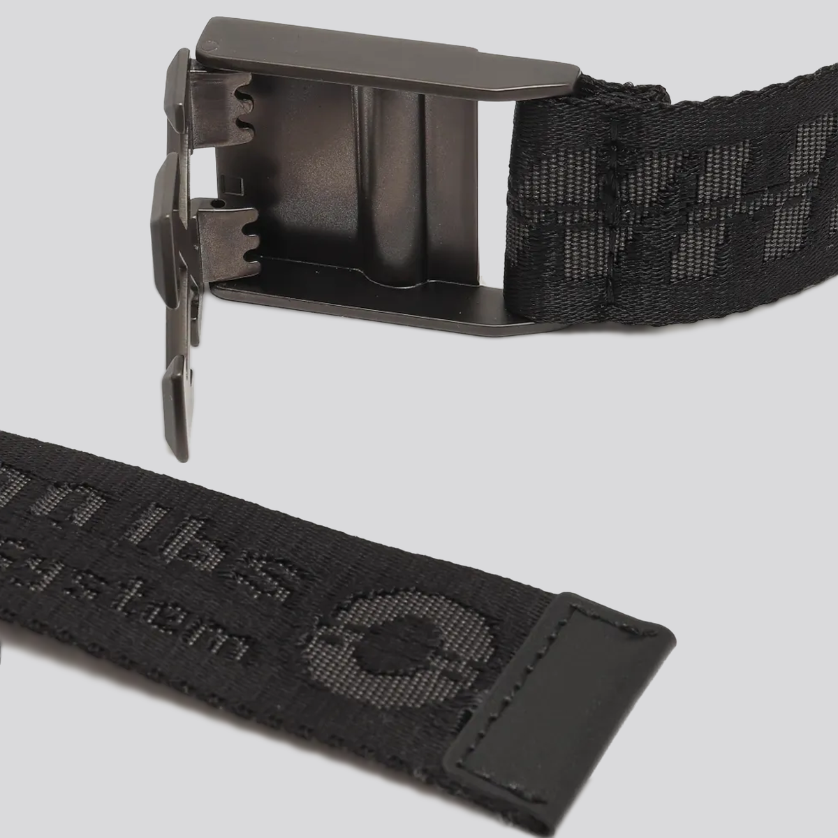 Cinturón Negro Off-White Tape Arrow 38Mm