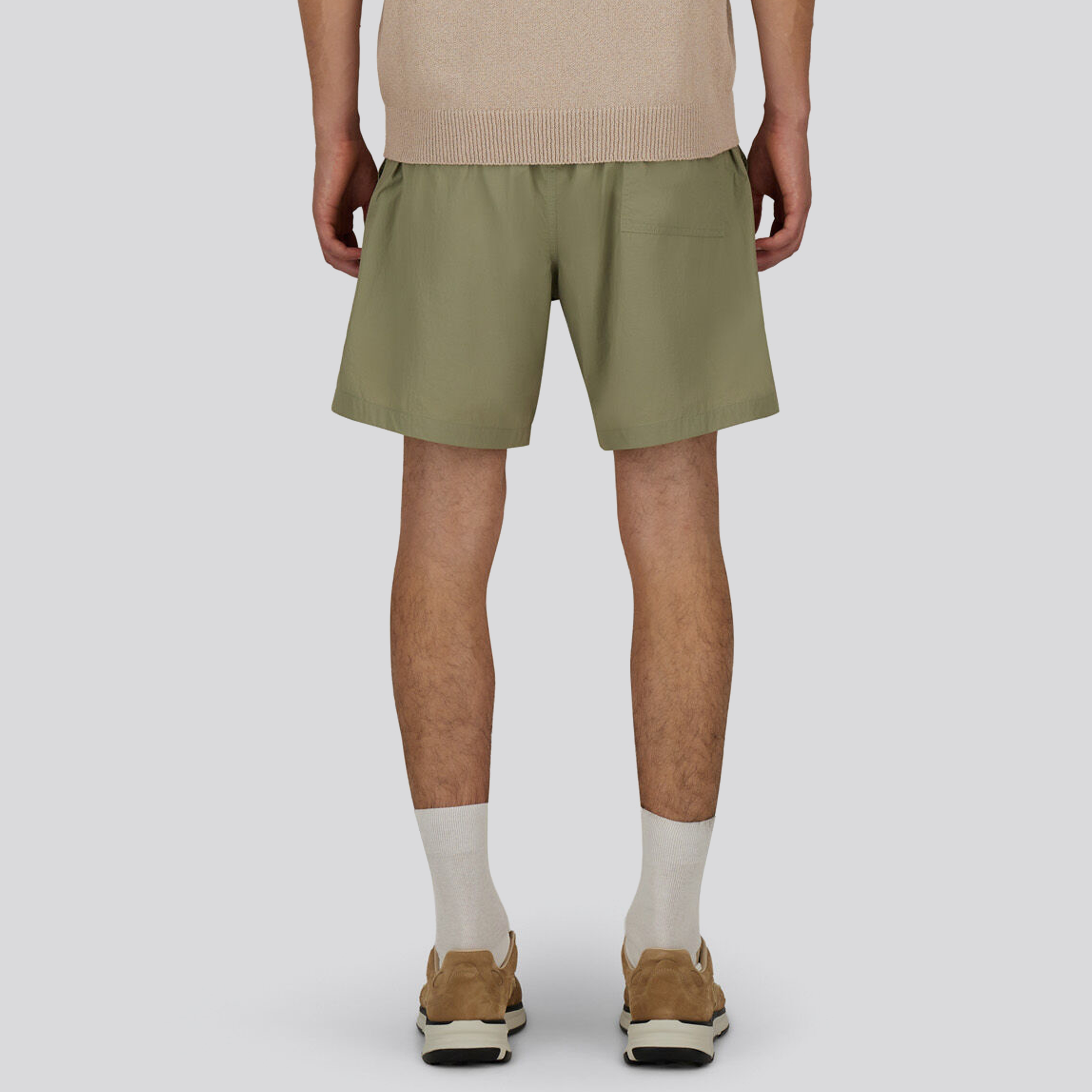 Pantaloneta Salvia Herno Embroidered Logo