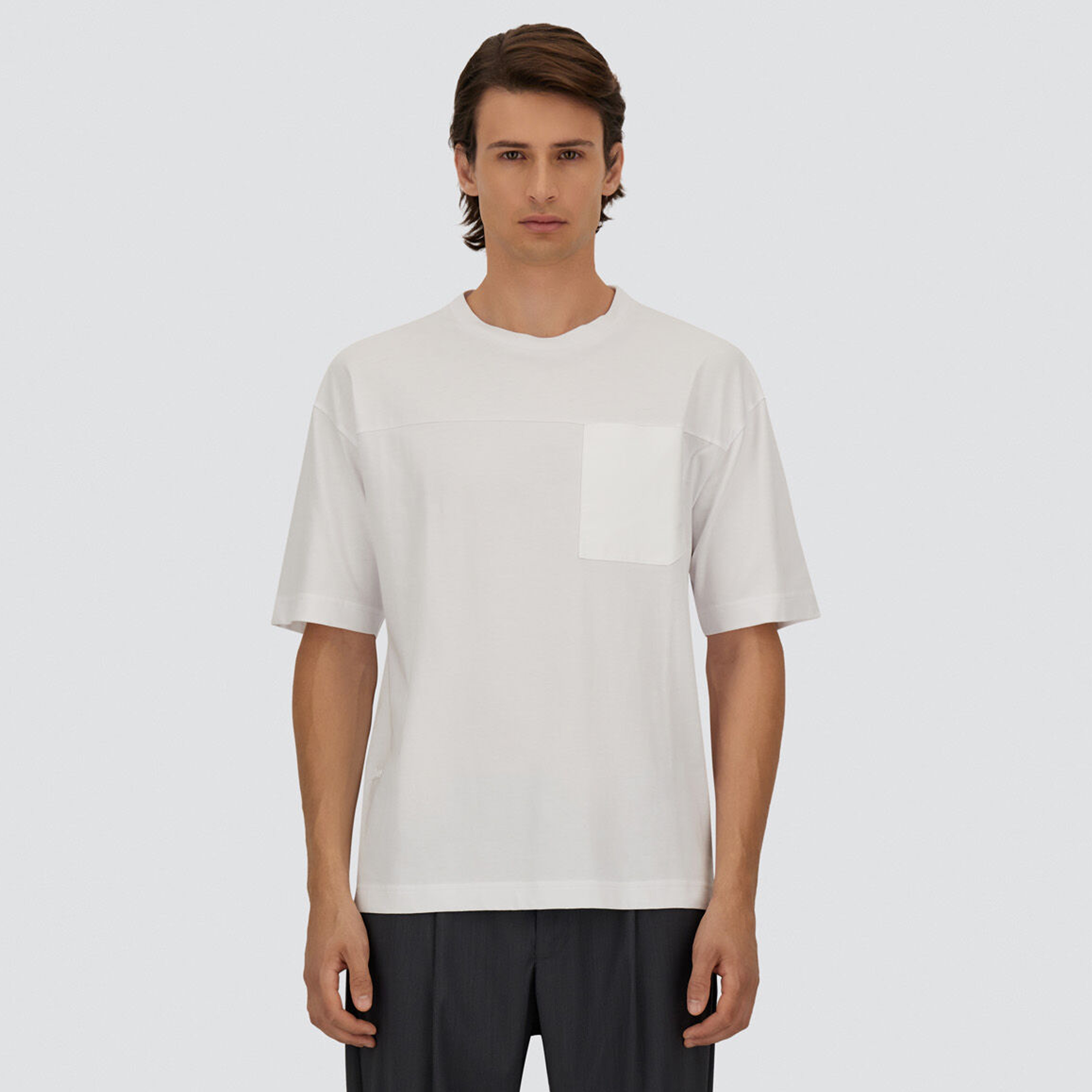 Camiseta Blanca Herno Pocket