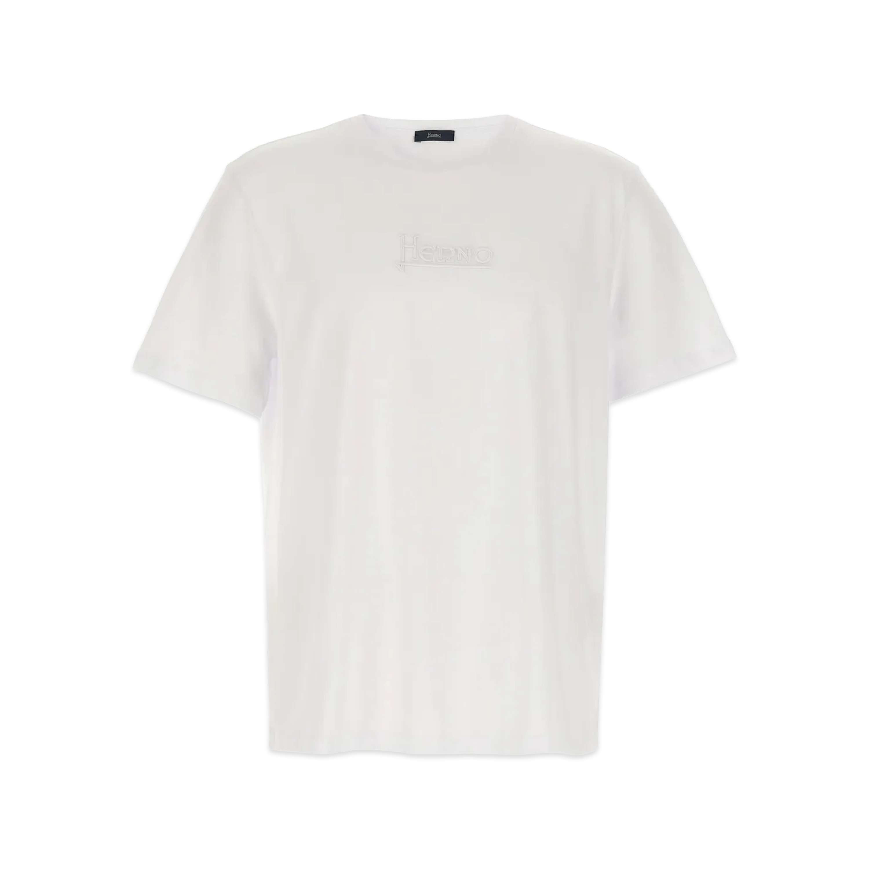 Camiseta Blanca Herno Embroidered Logo
