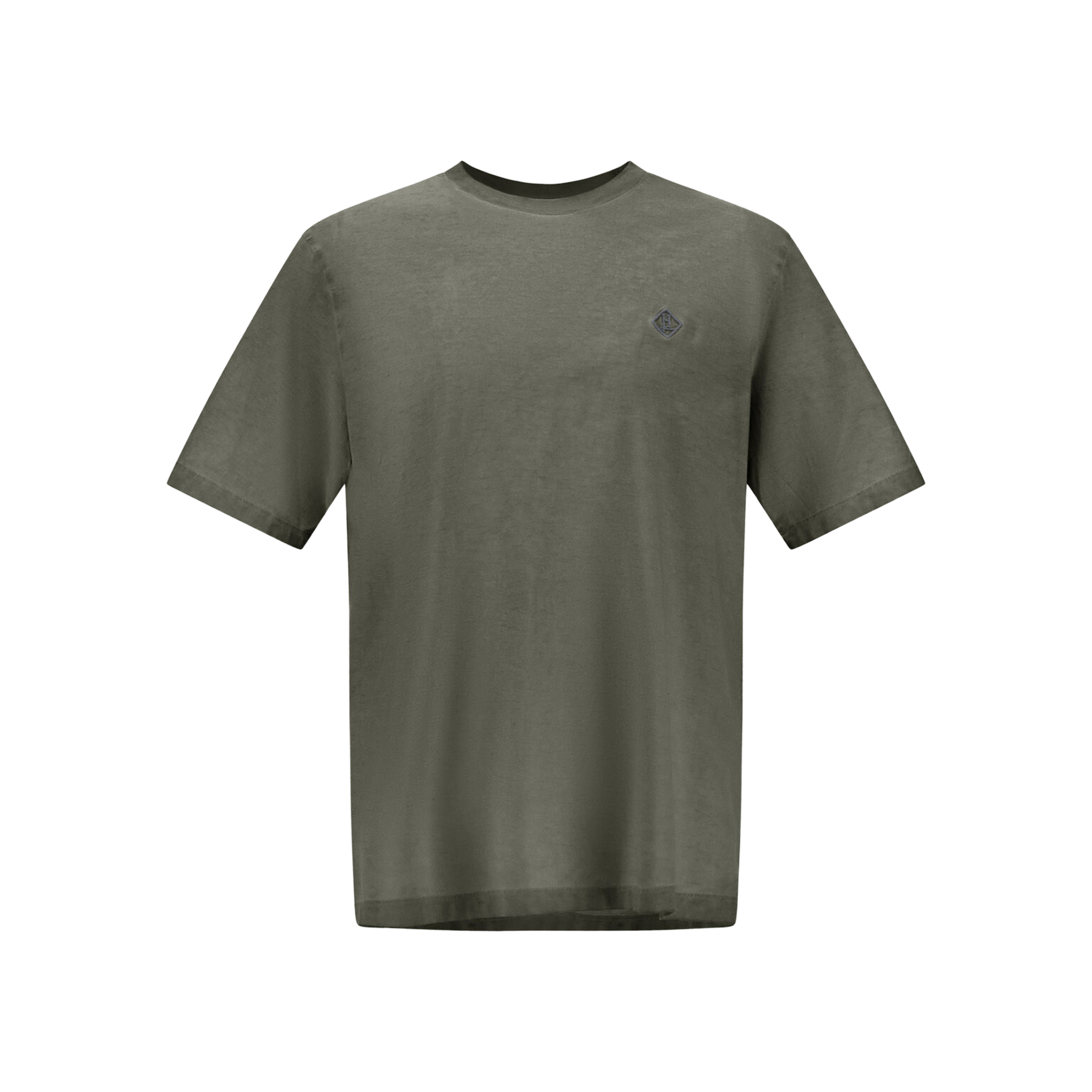 Camiseta Salvia Herno H Embroidered Logo