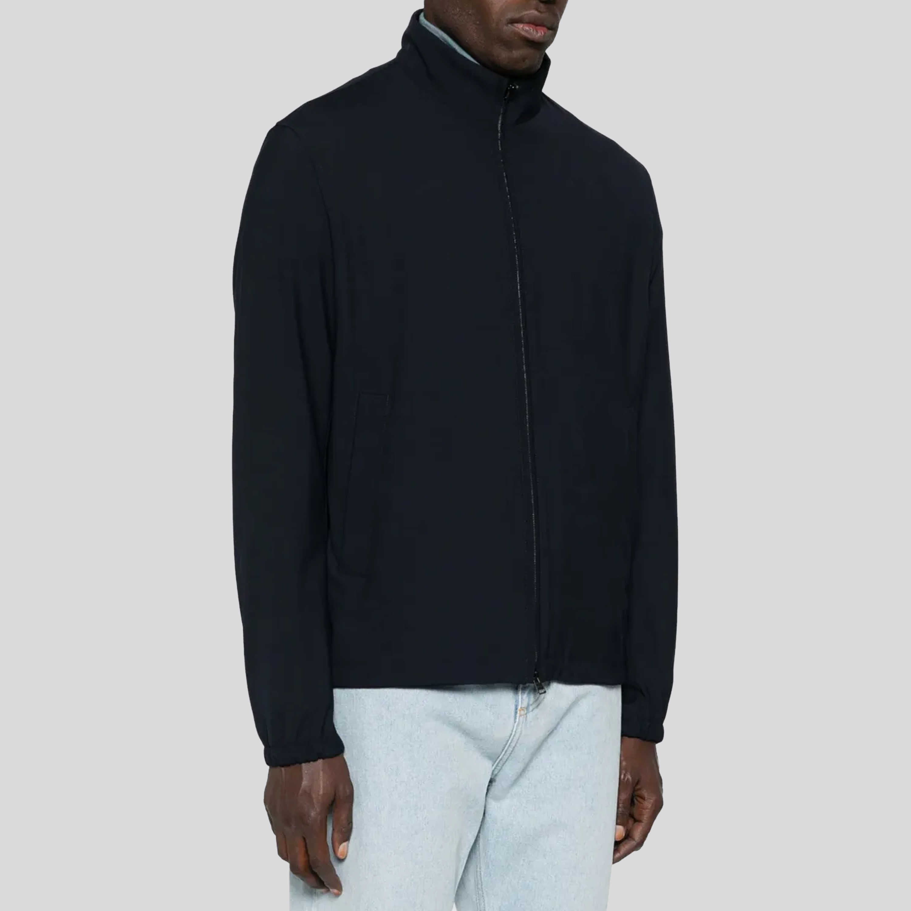 Chaqueta Negra Herno Stretch