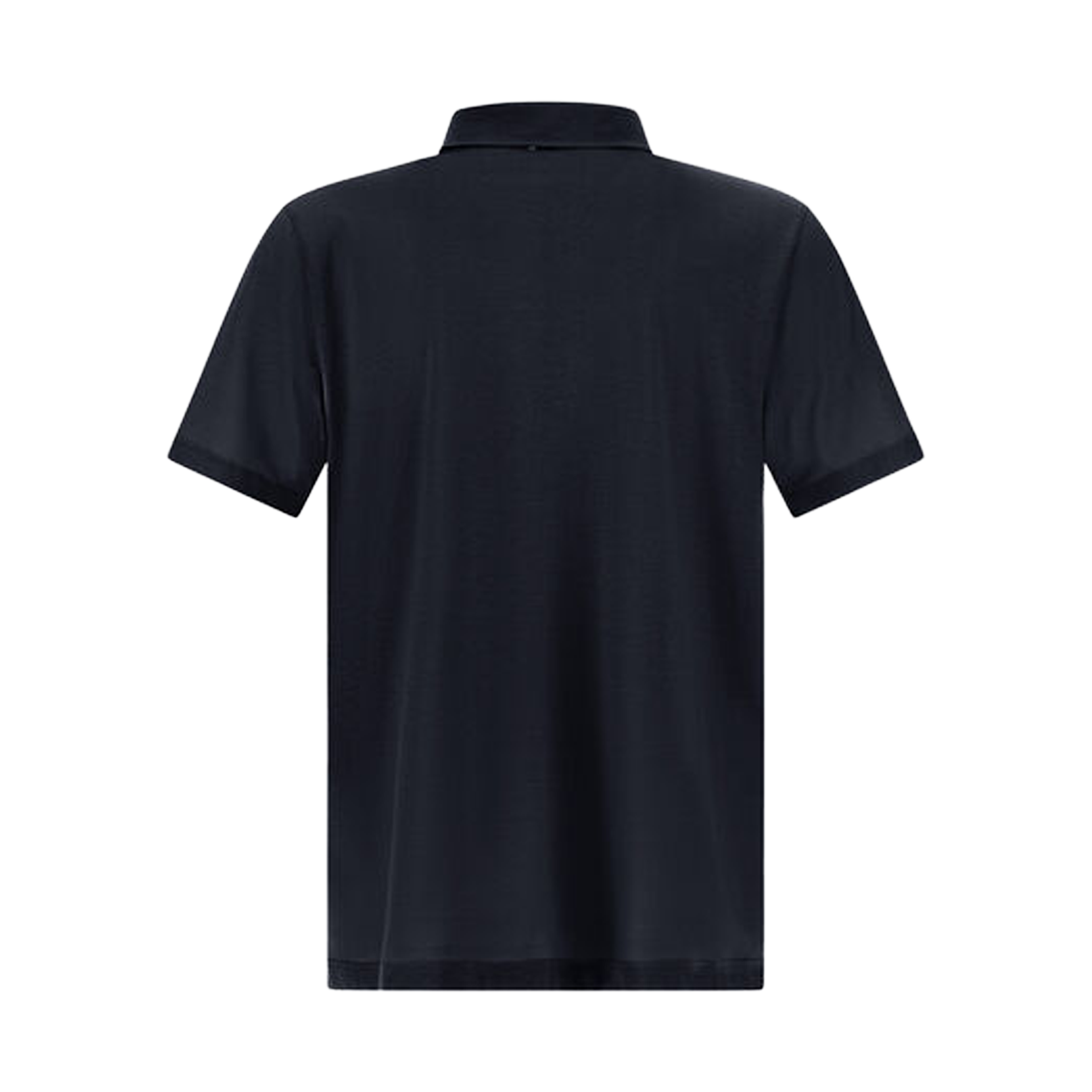 Camiseta Tipo Polo Negra Herno Plaque