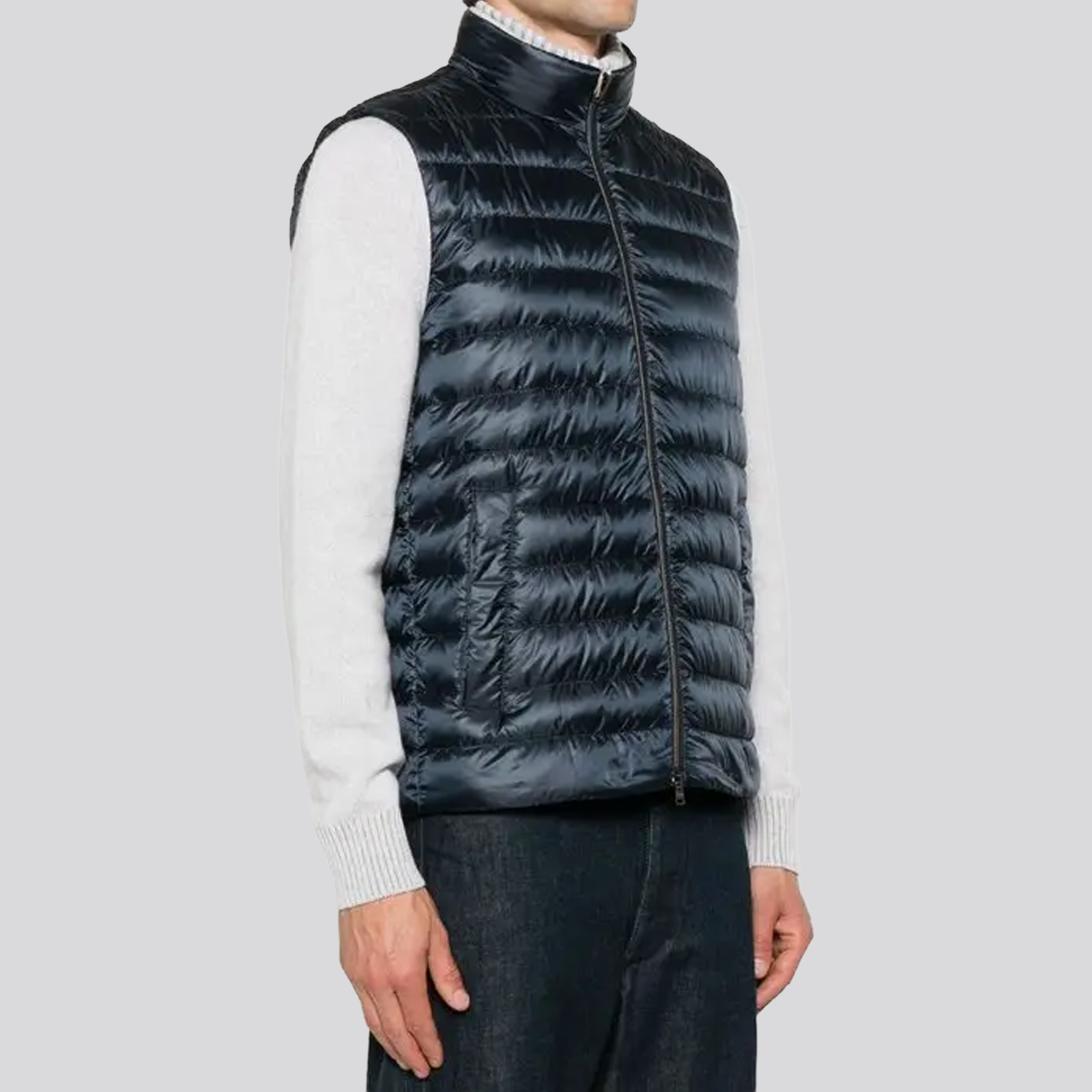 Chaleco Azul Herno Reversible