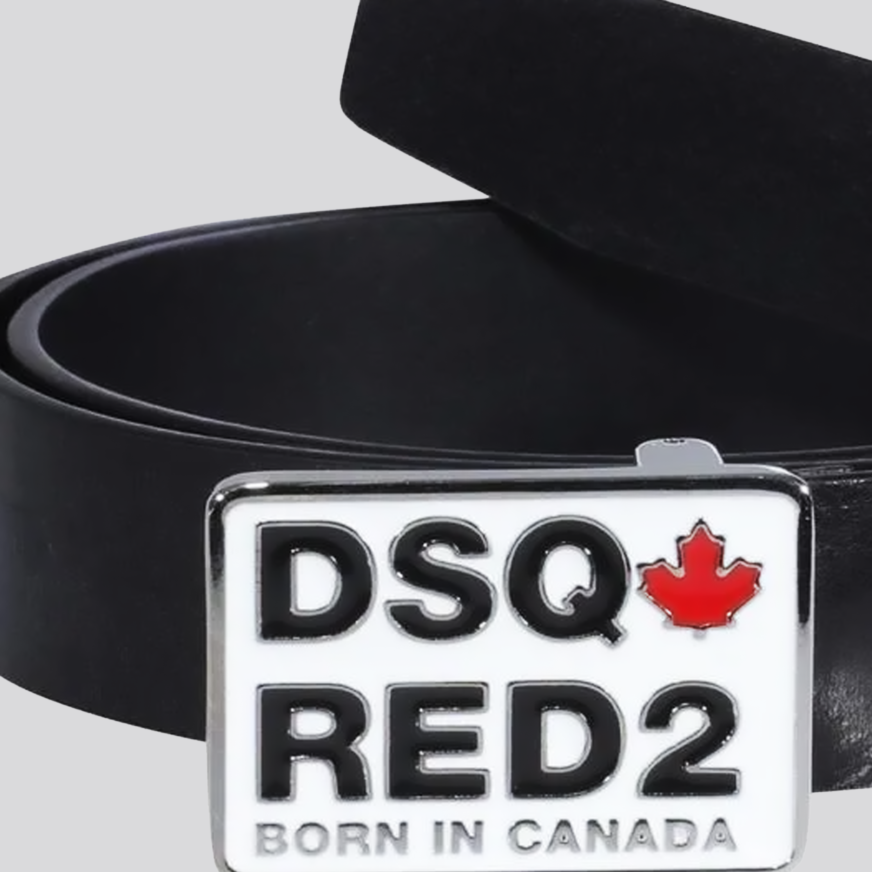Cinturón Negro Dsquared2 Canada Flag