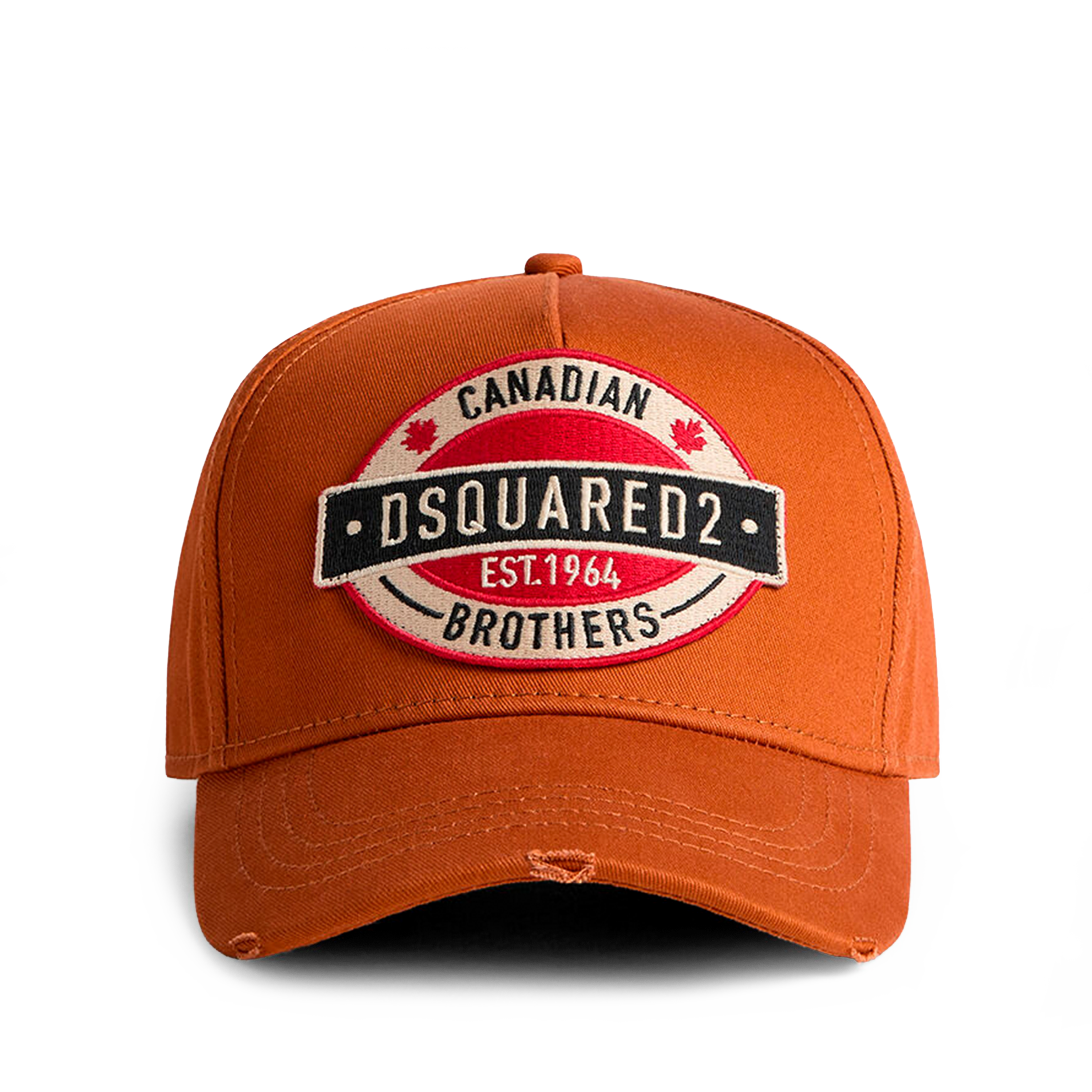 Gorra Naranjado Dsquared2 Brothers