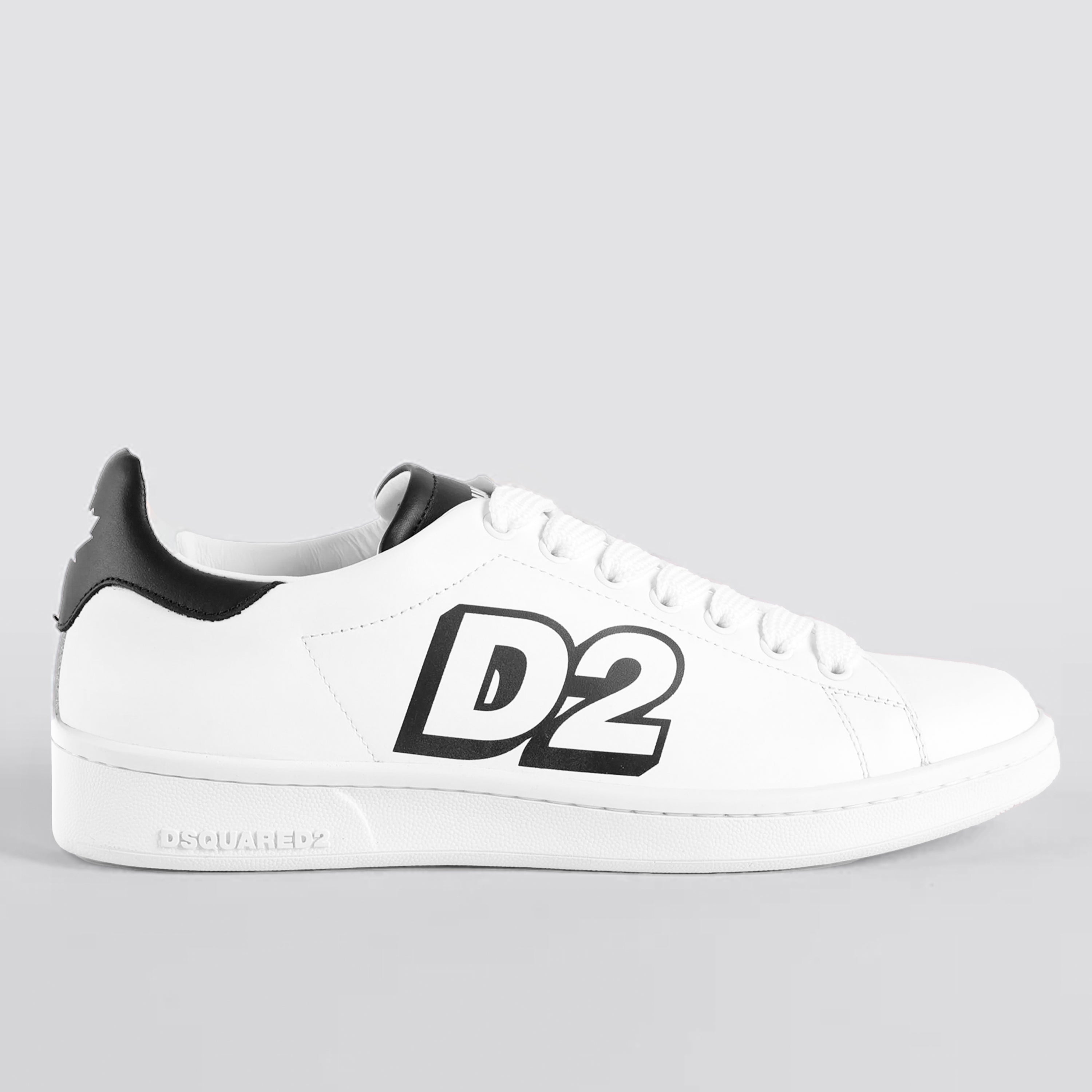 Sneakers Blanco Dsquared2 D2 Logo