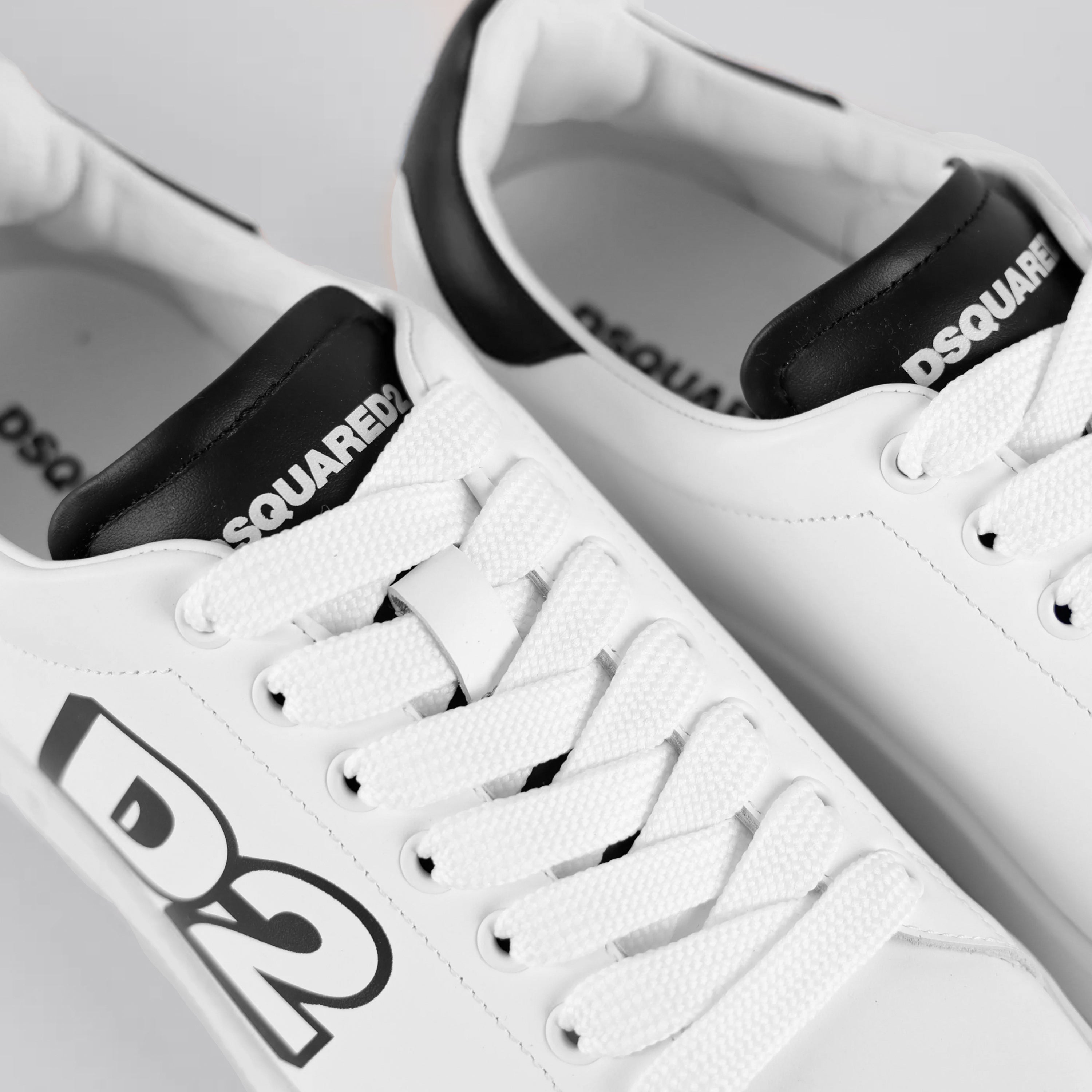 Sneakers Blanco Dsquared2 D2 Logo