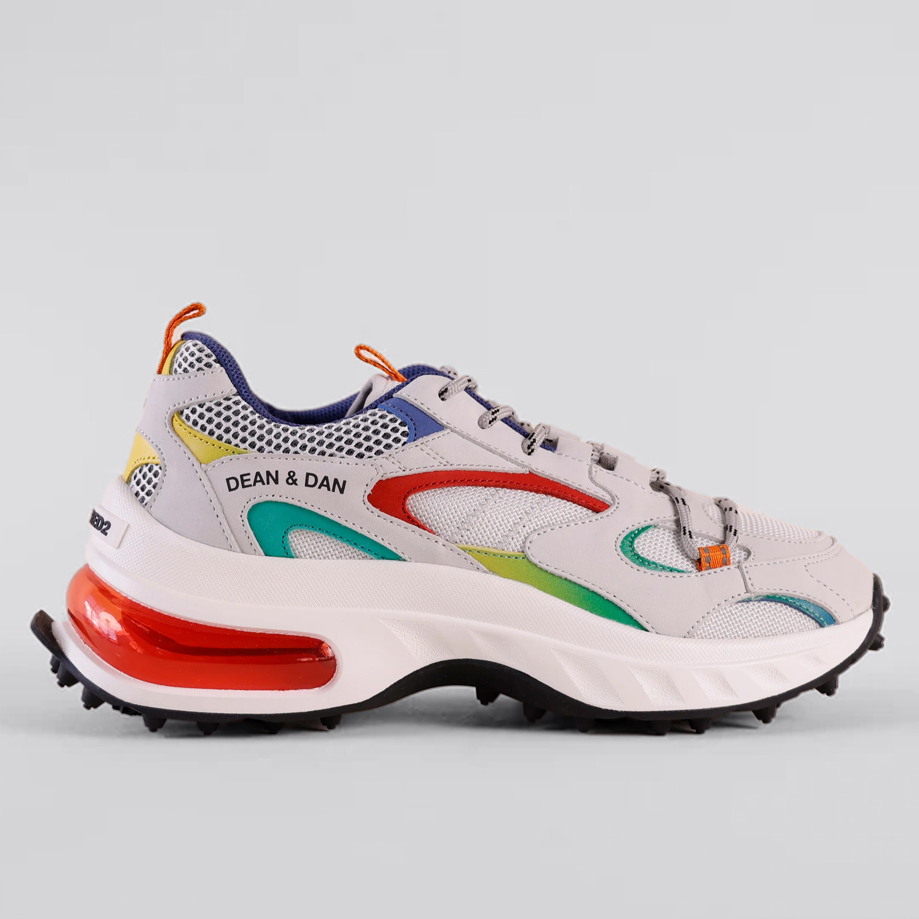 Sneakers Blanco Dsquared2 Lace Panel