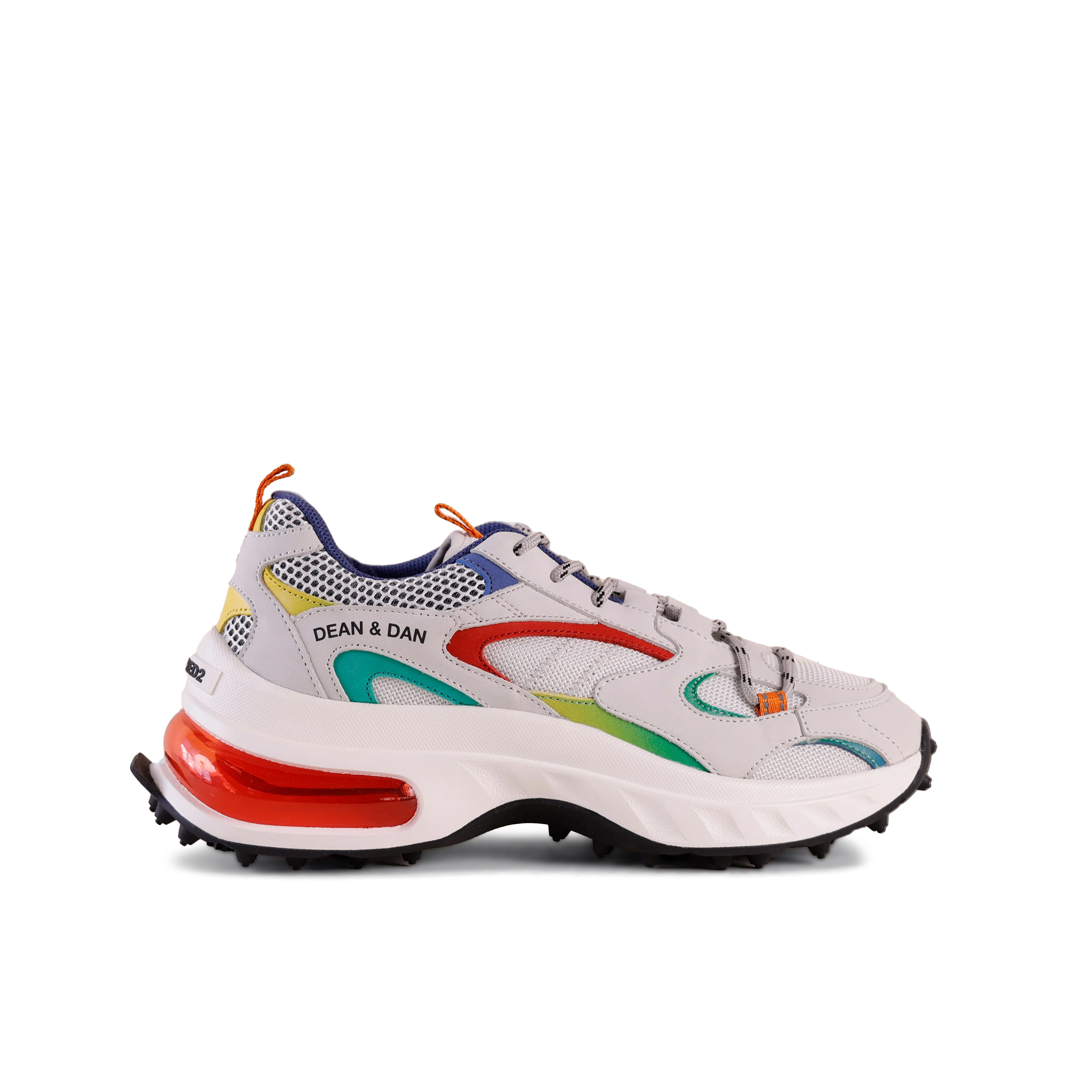 Sneakers Blanco Dsquared2 Lace Panel