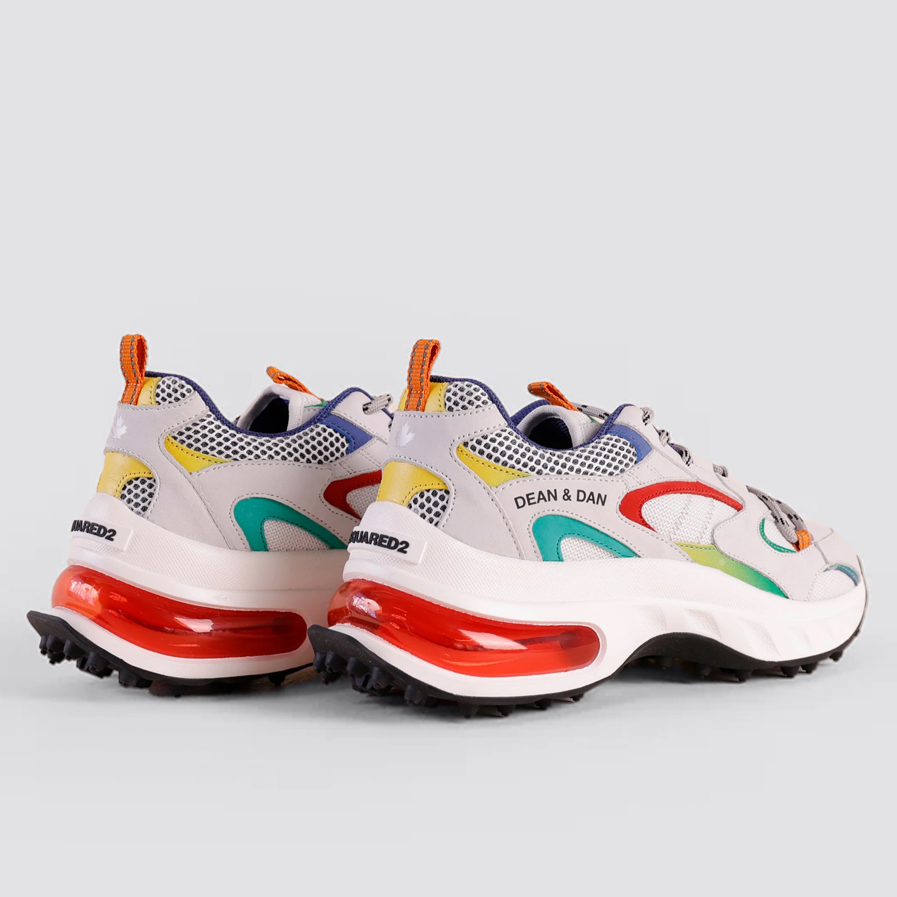 Sneakers Blanco Dsquared2 Lace Panel