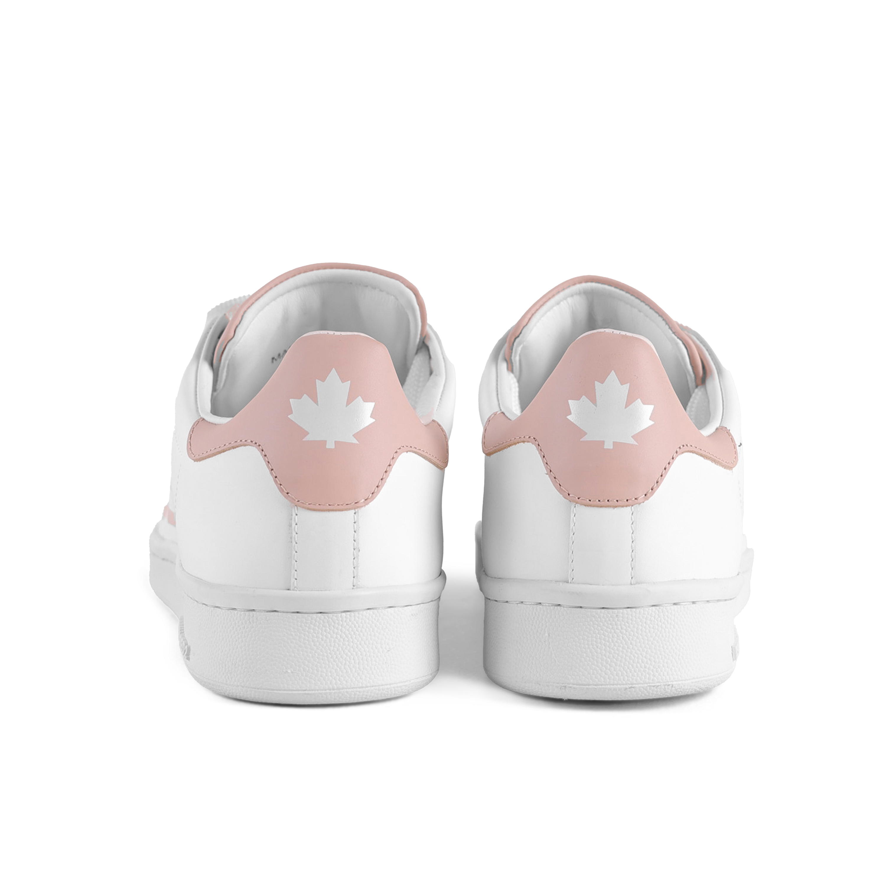 Sneakers Blanco Rosado Dsquared2 D2 Logo