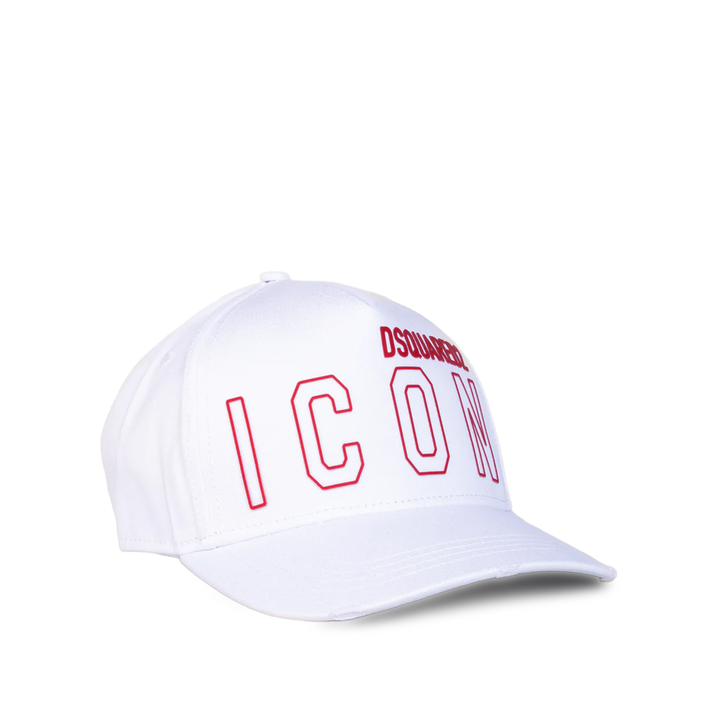 Gorra Blanco-Rojo Dsquared2 Icon