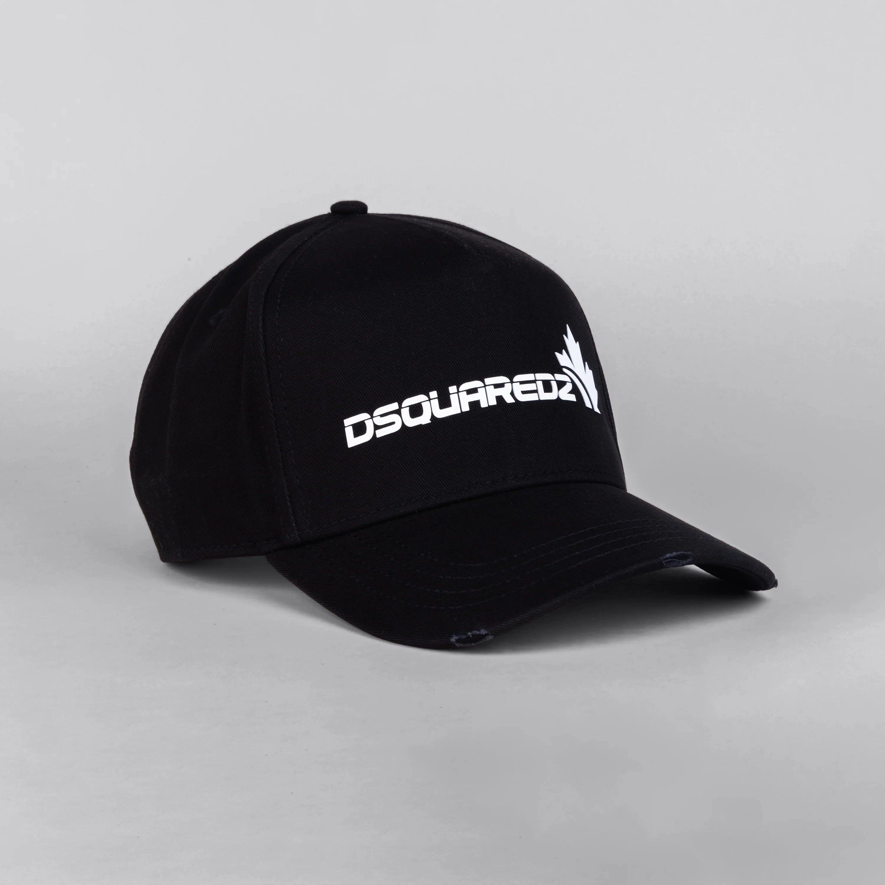 Gorra Negra Dsquared2 Leaf Logo