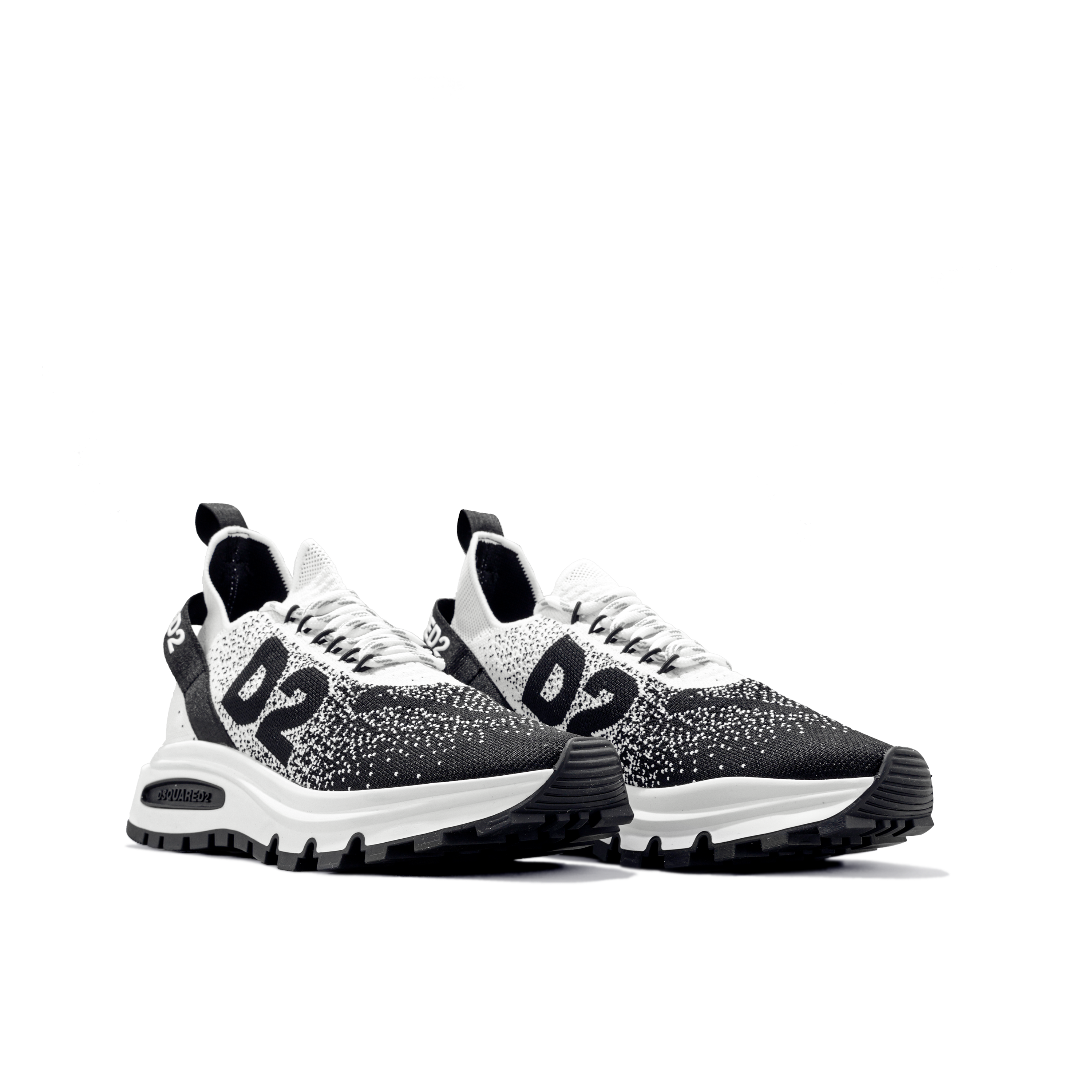 Sneakers Negro blanco Dsquared2 Speedster 2.0