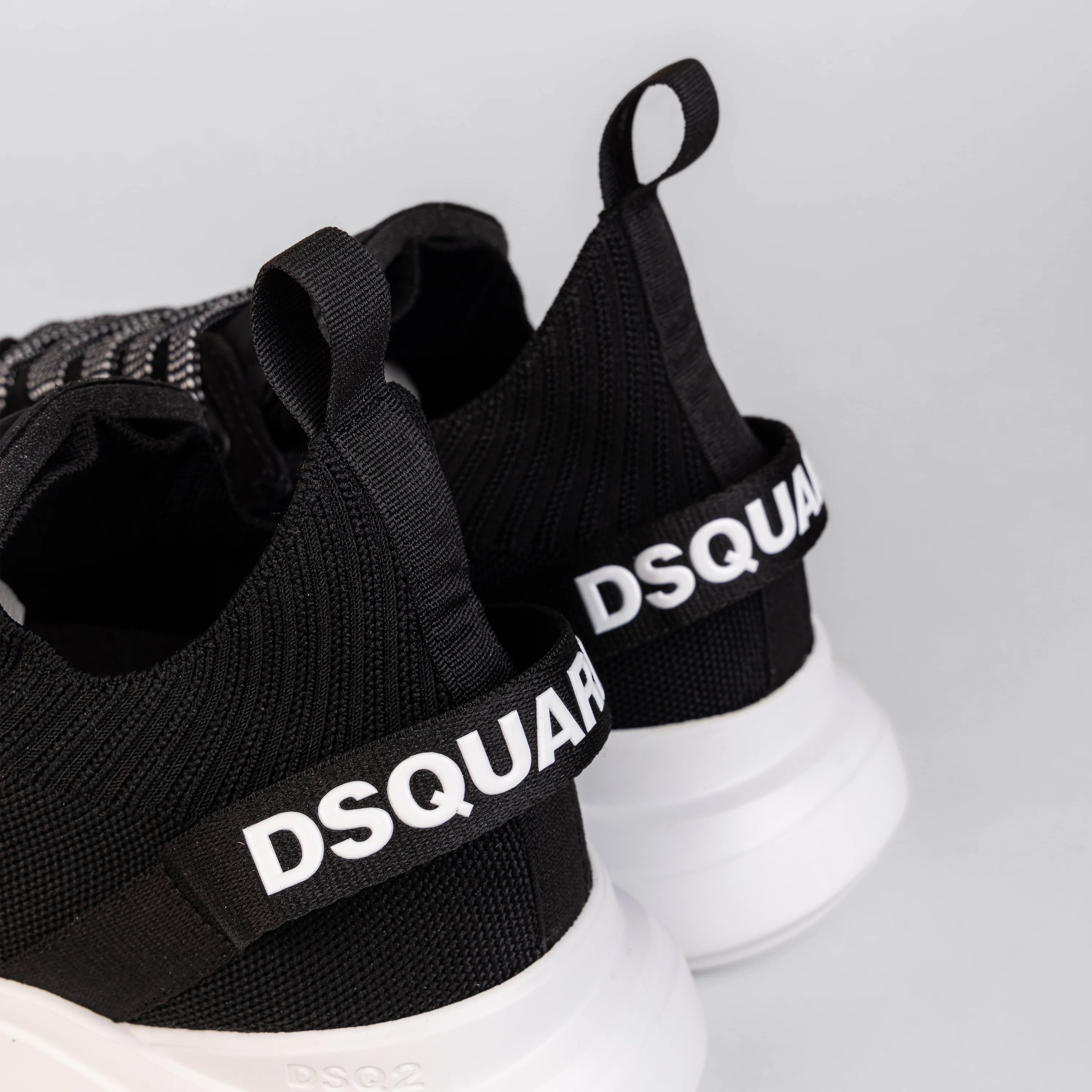 Sneakers Negro Dsquared2 Lace Sock