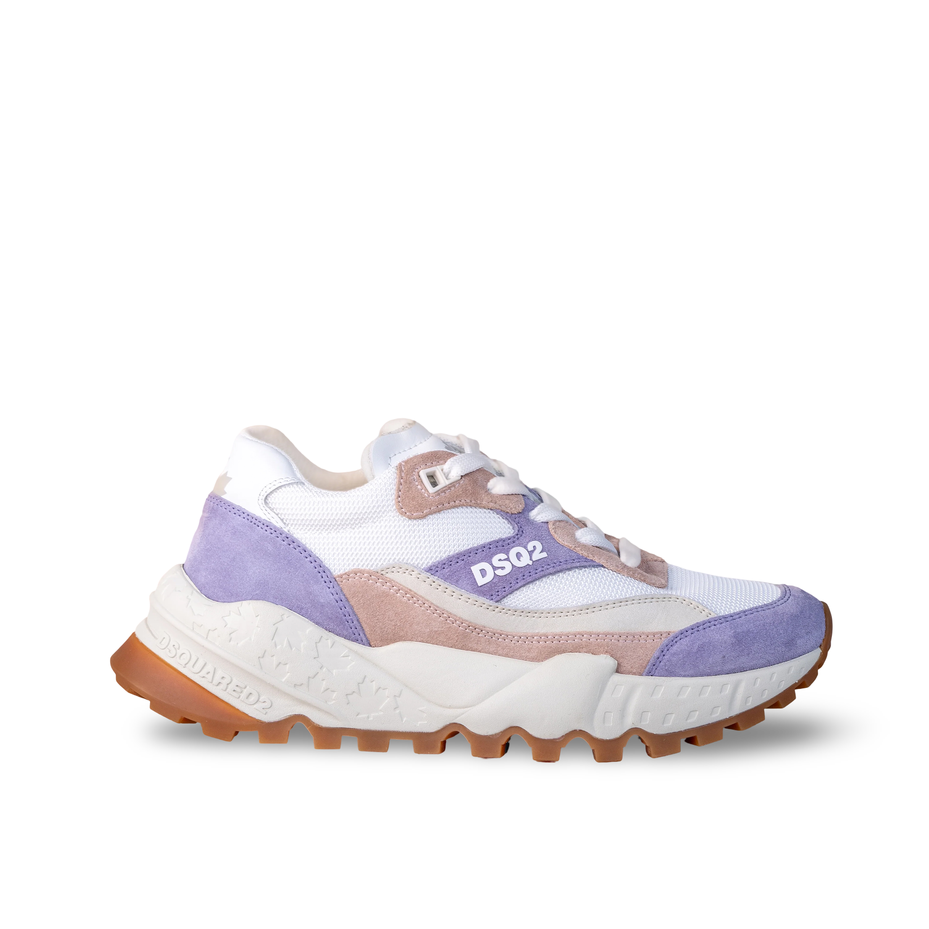 Sneakers Blanco Lila Dsquared2