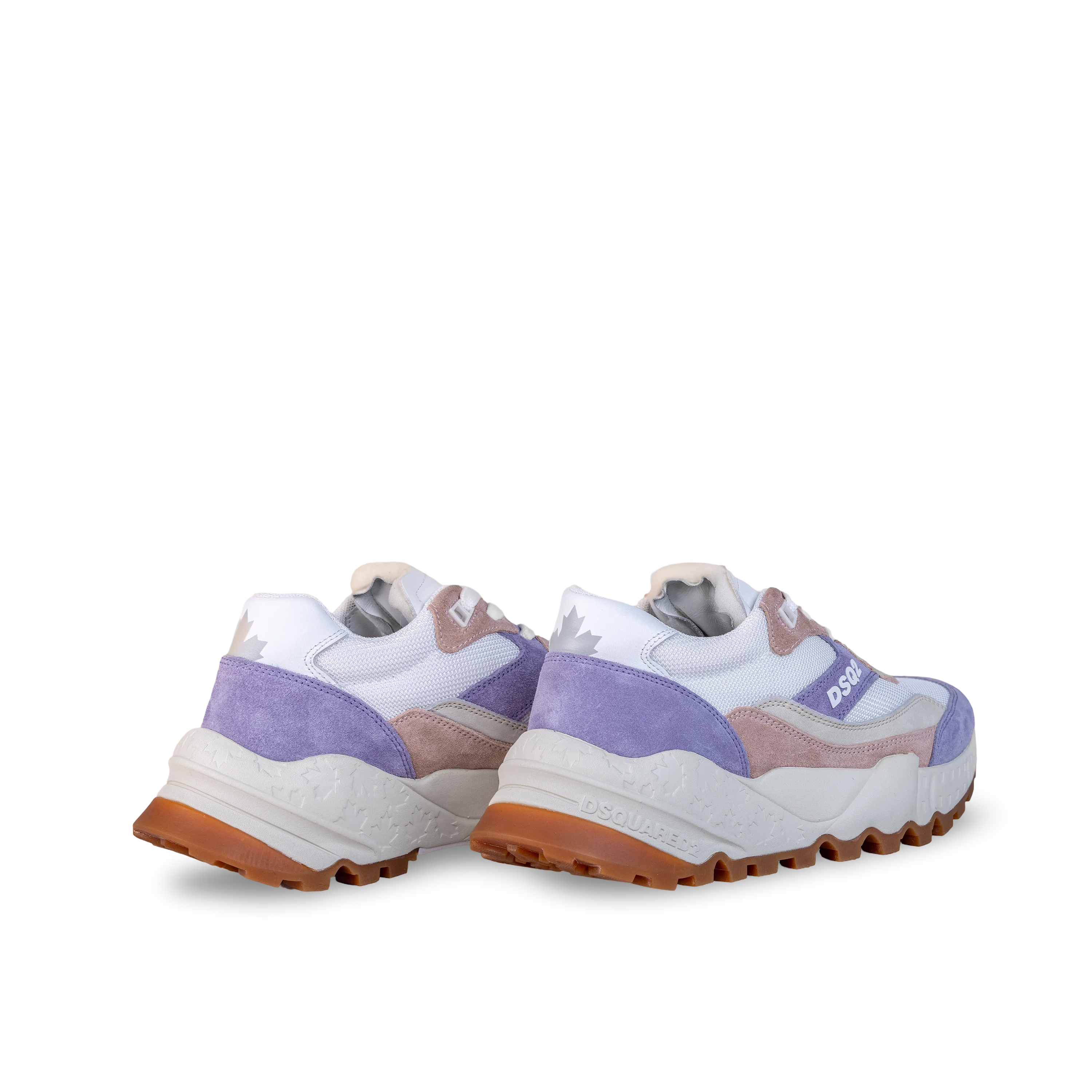 Sneakers Blanco Lila Dsquared2