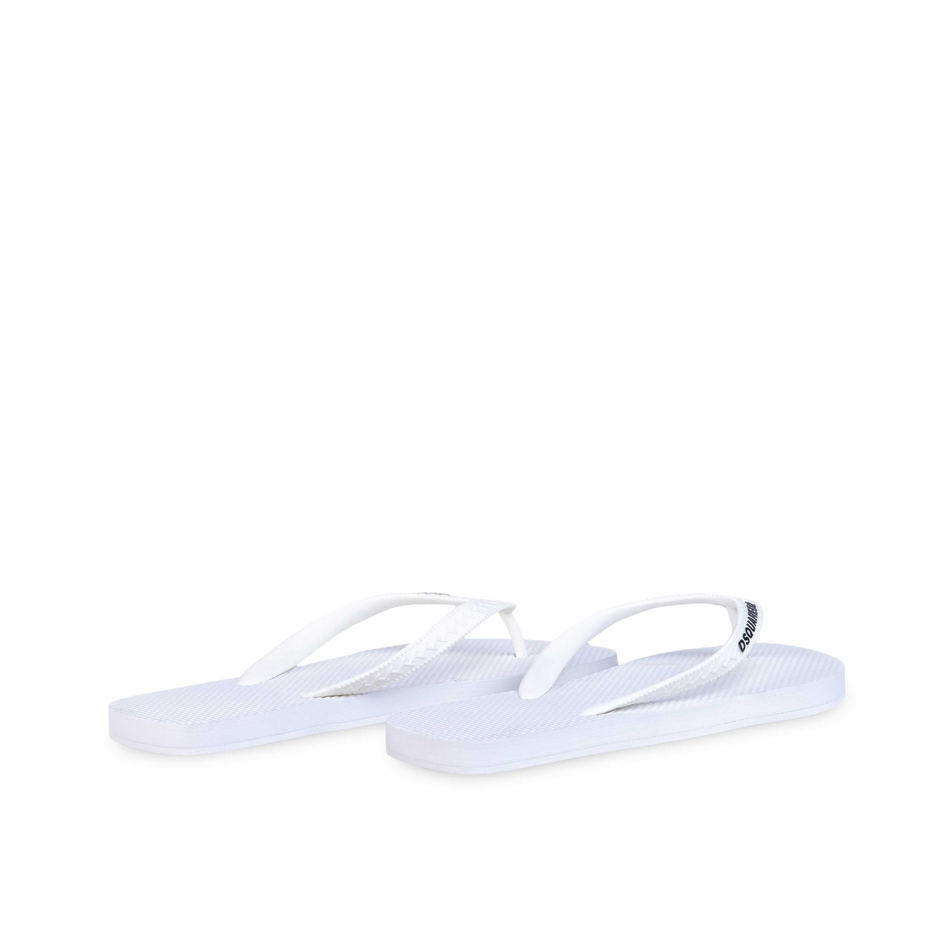 Sandalias Blanco-Blancas Dsquared2 Logo