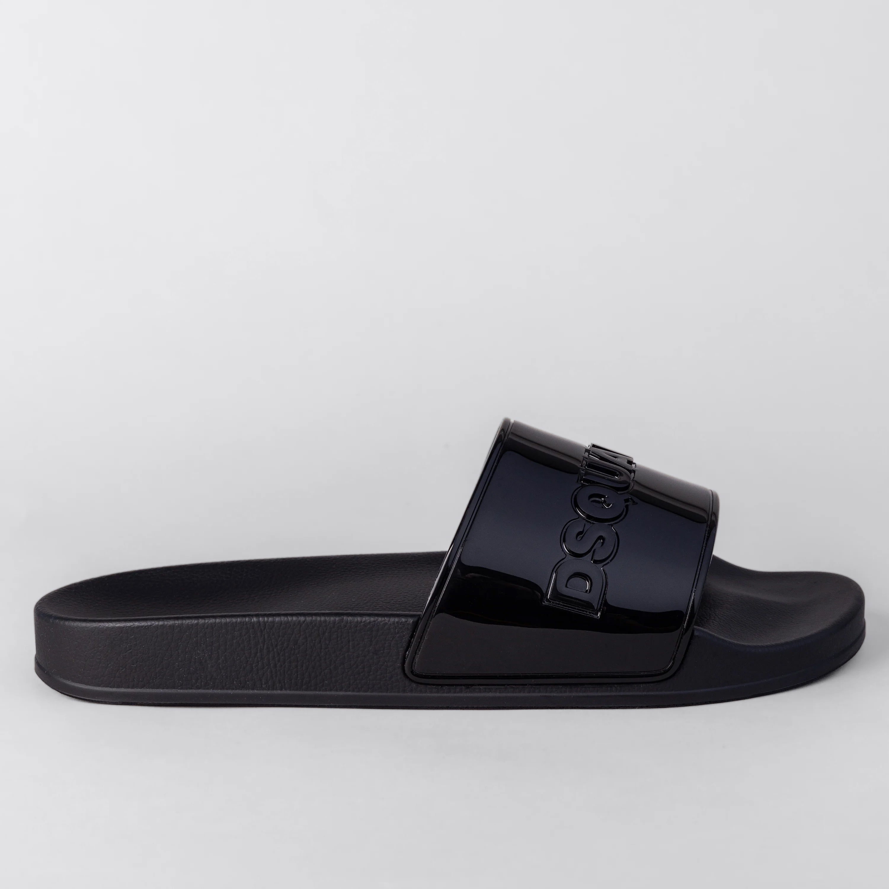 Sandalias Negras Negro Dsquared2 Logo W