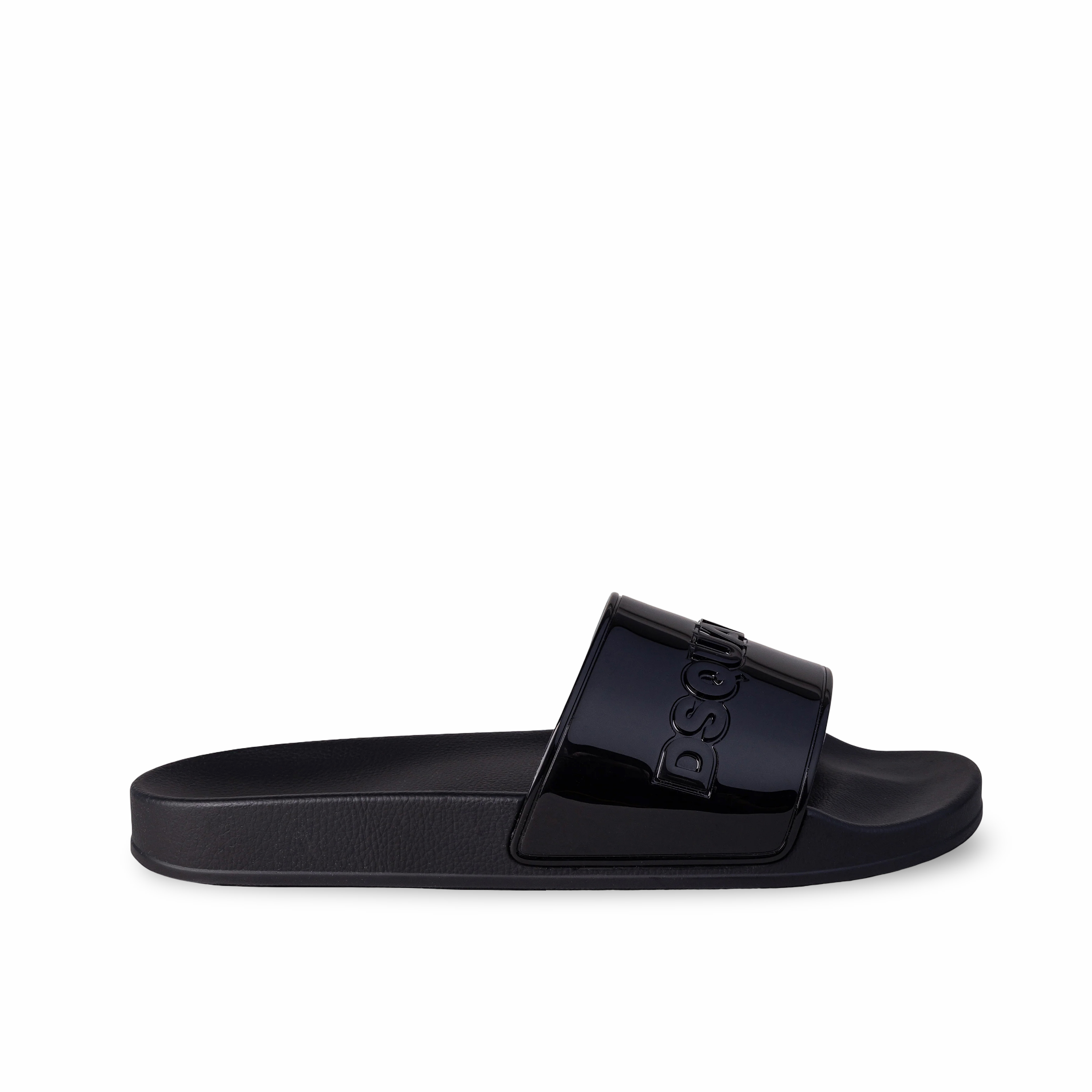 Sandalias Negro-Negro Dsquared2 Logo