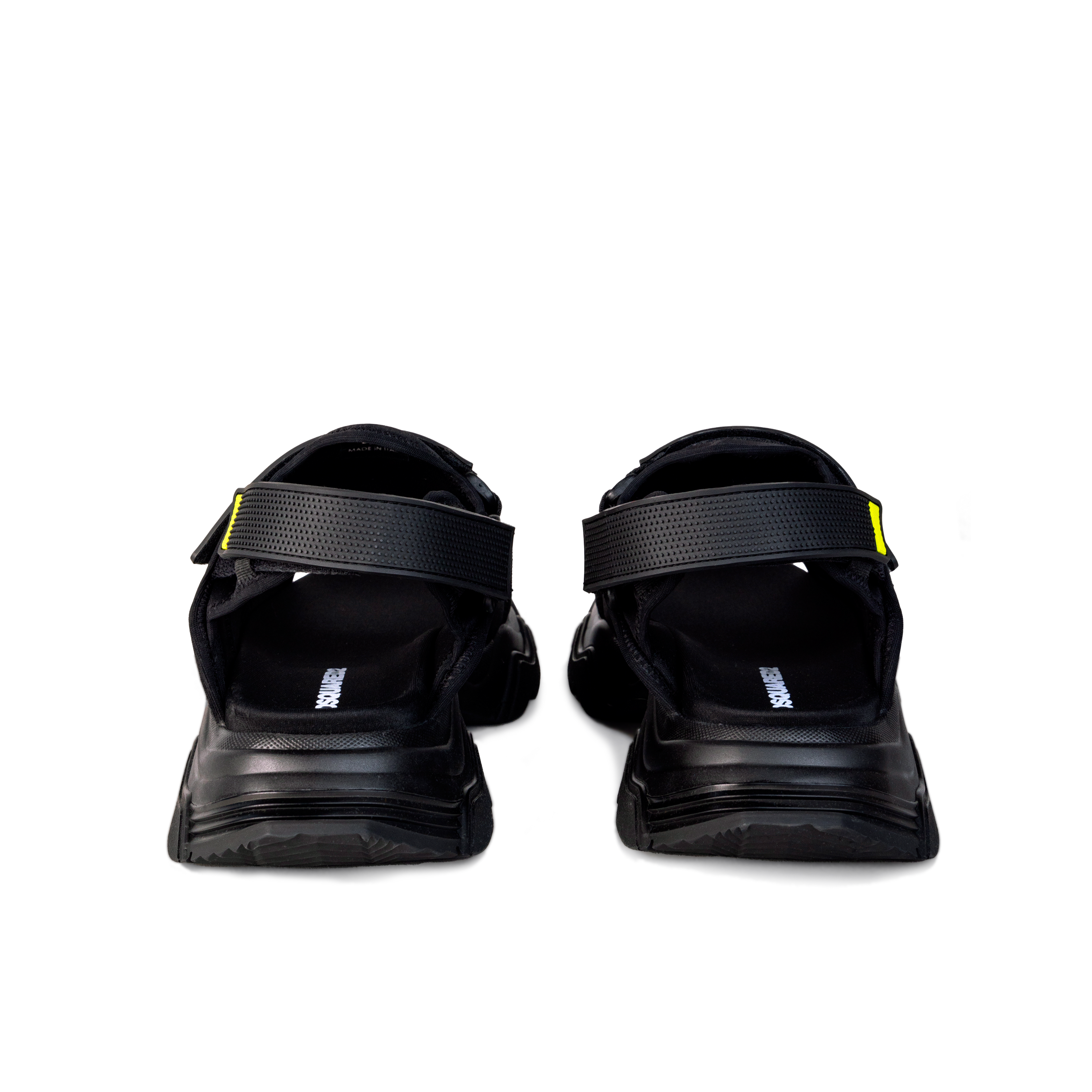 Sandalias Negras Dsquared2 Velcro