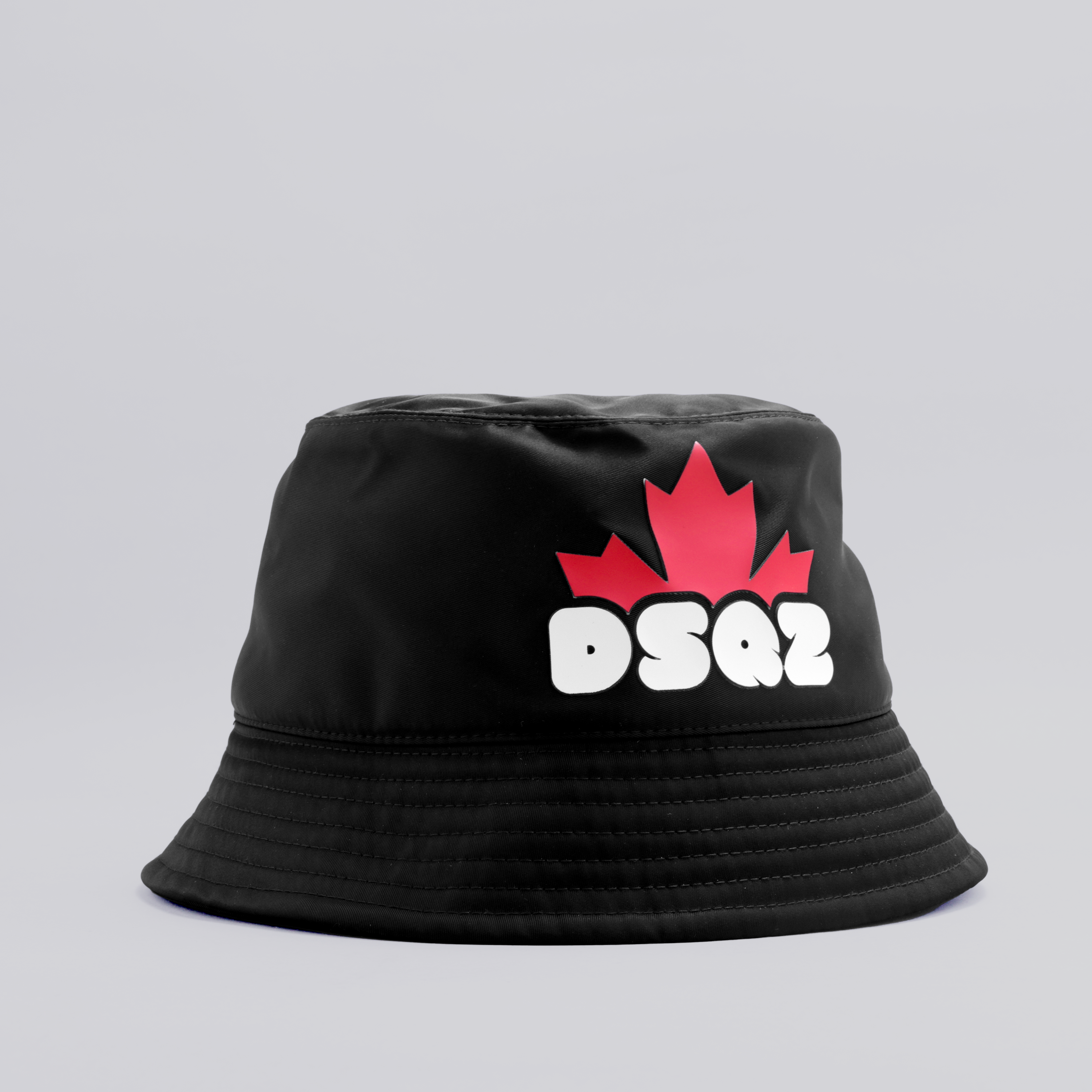 Gorro Negro Dsquared2 Leaf