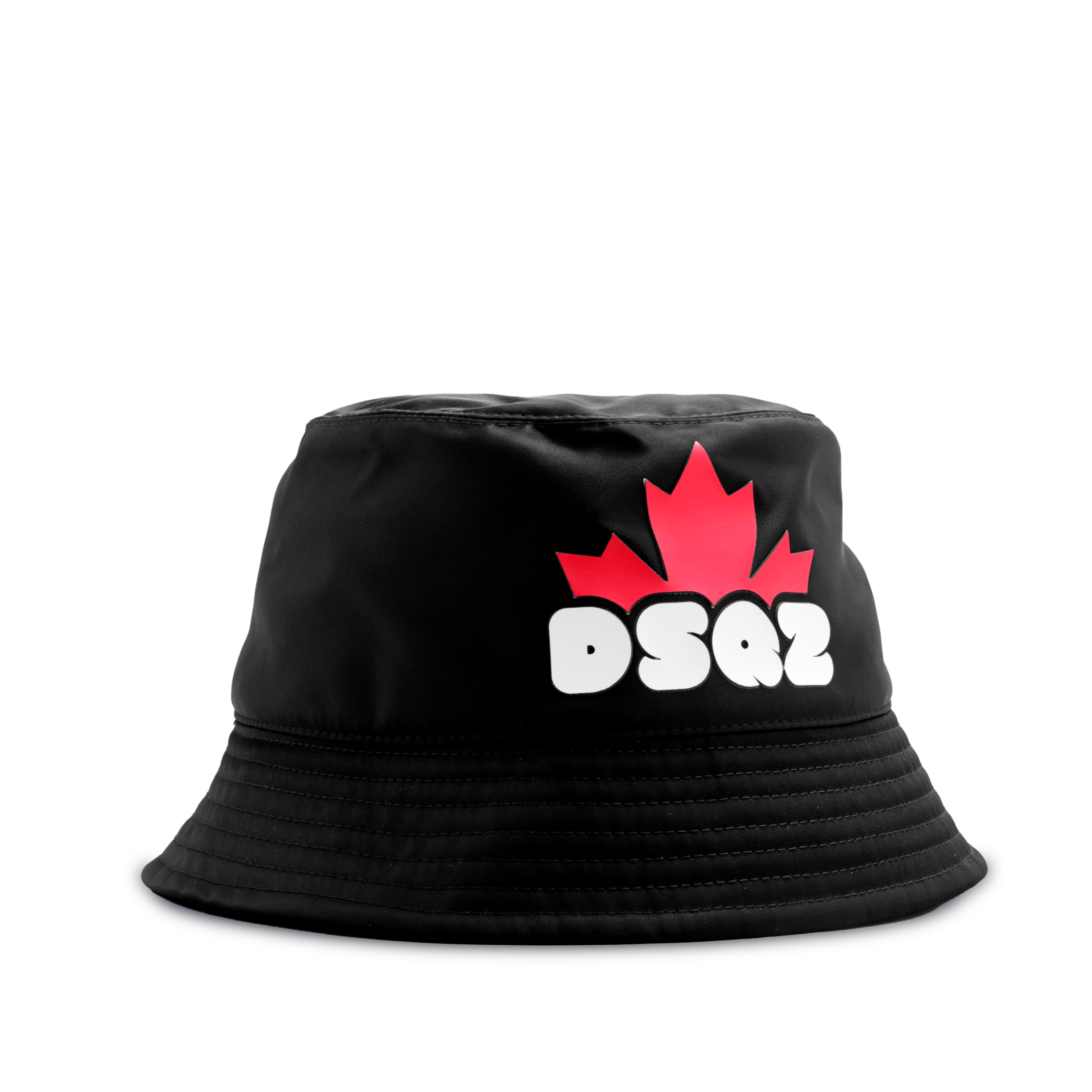 Gorro Negro Dsquared2 Leaf