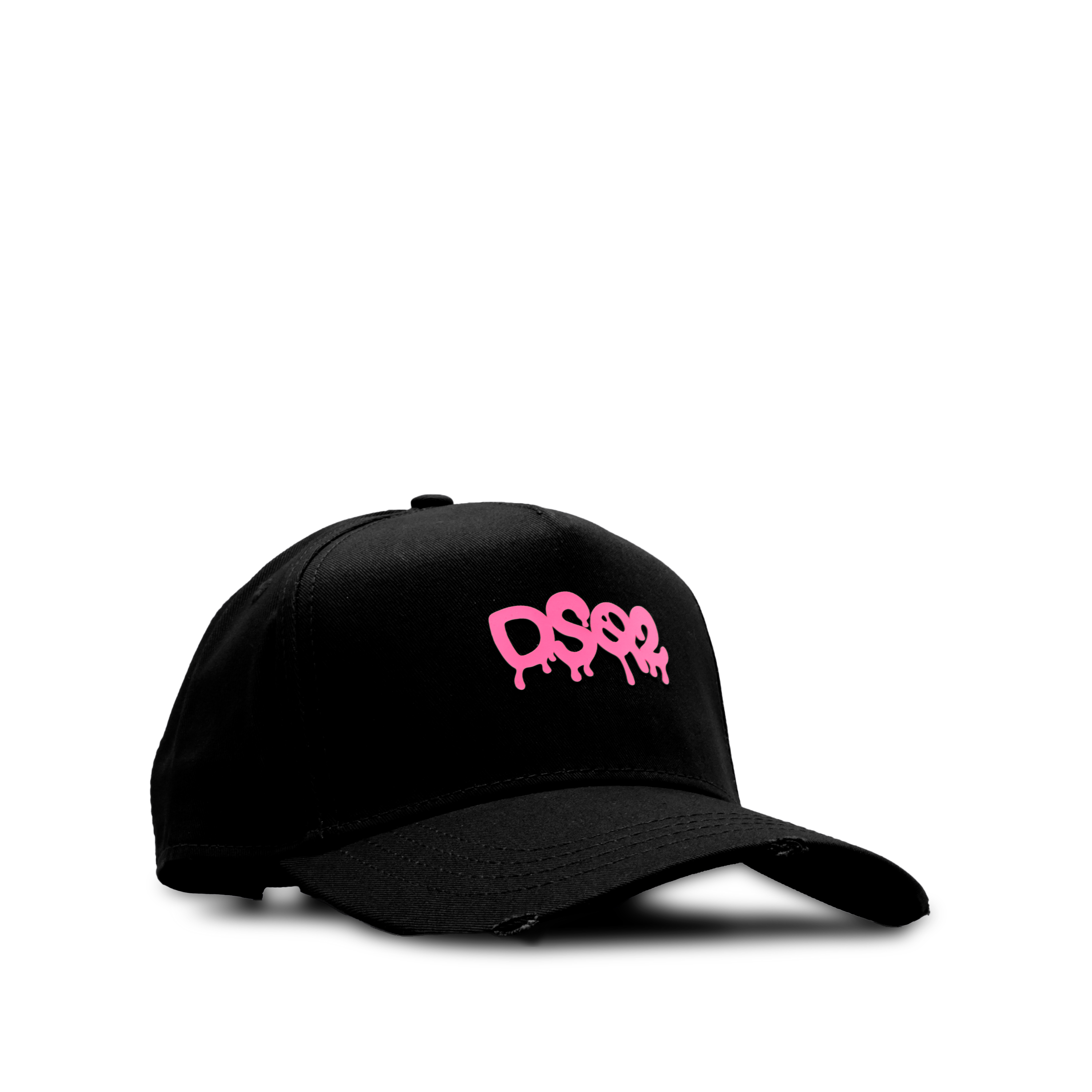 Gorra Negra Dsquared2 Cap Black Dsquared2 Dsq2 Leaf