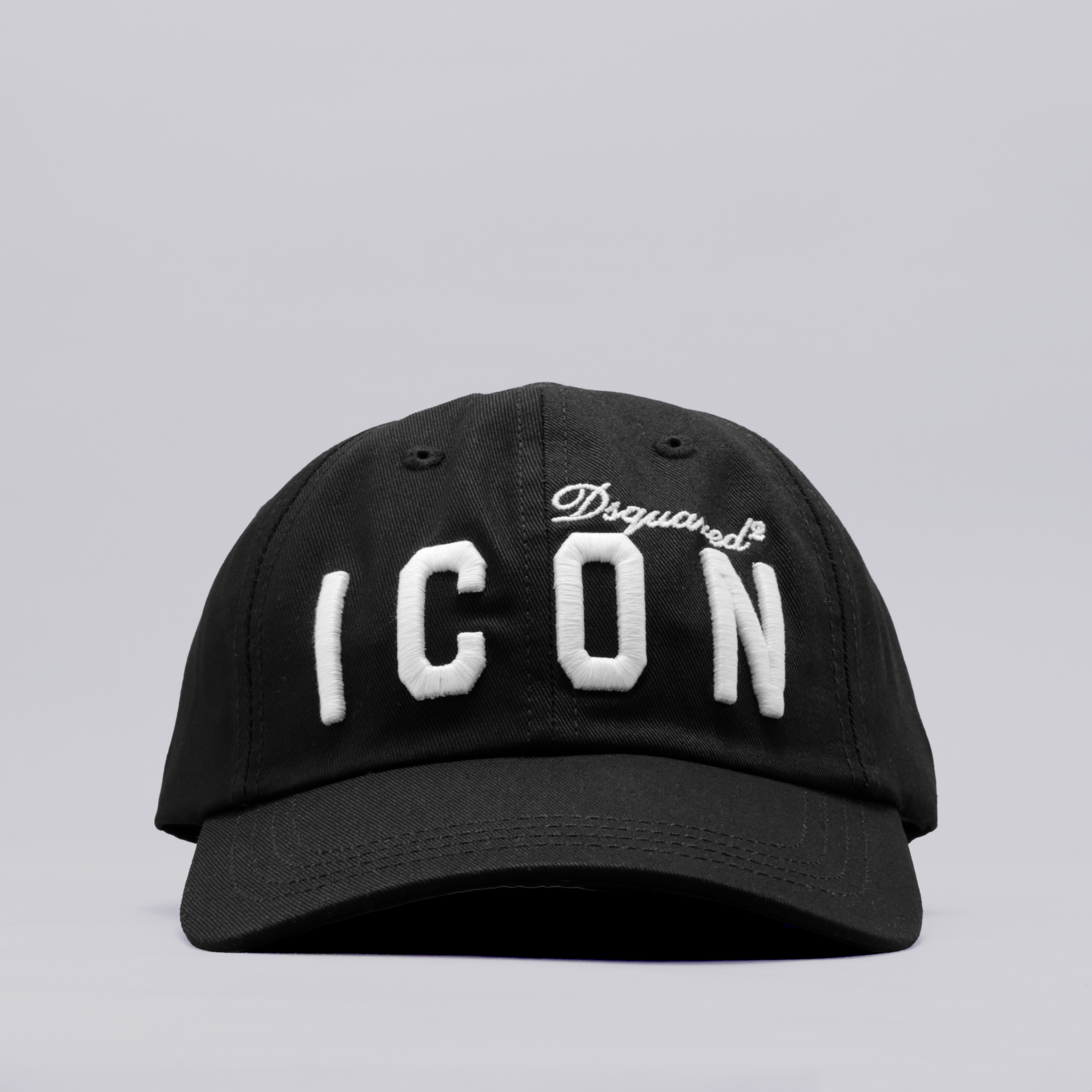 Gorra Negra Dsquared2 Cap Black Dsquared2 Icon Sign