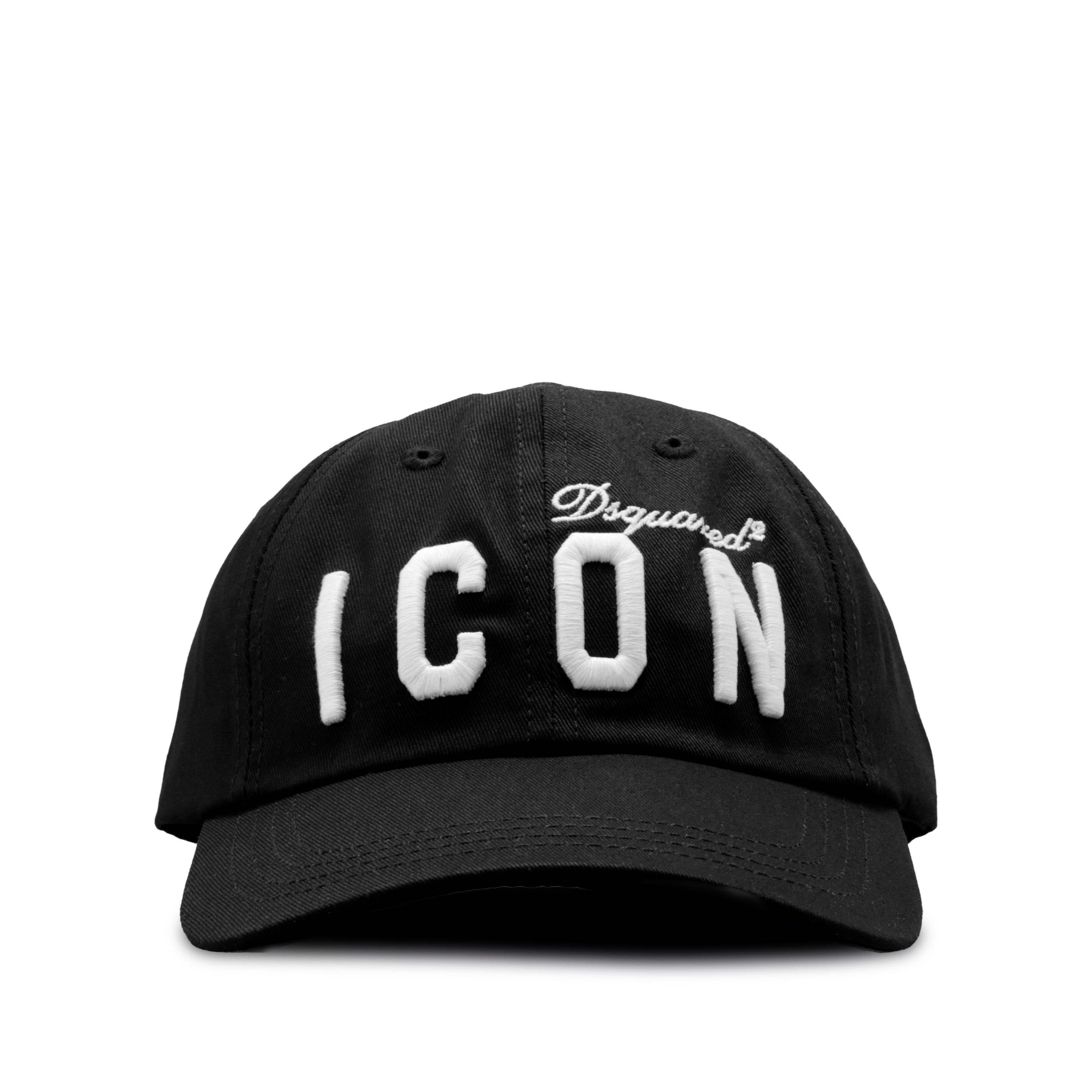 Gorra Negra Dsquared2 Cap Black Dsquared2 Icon Sign