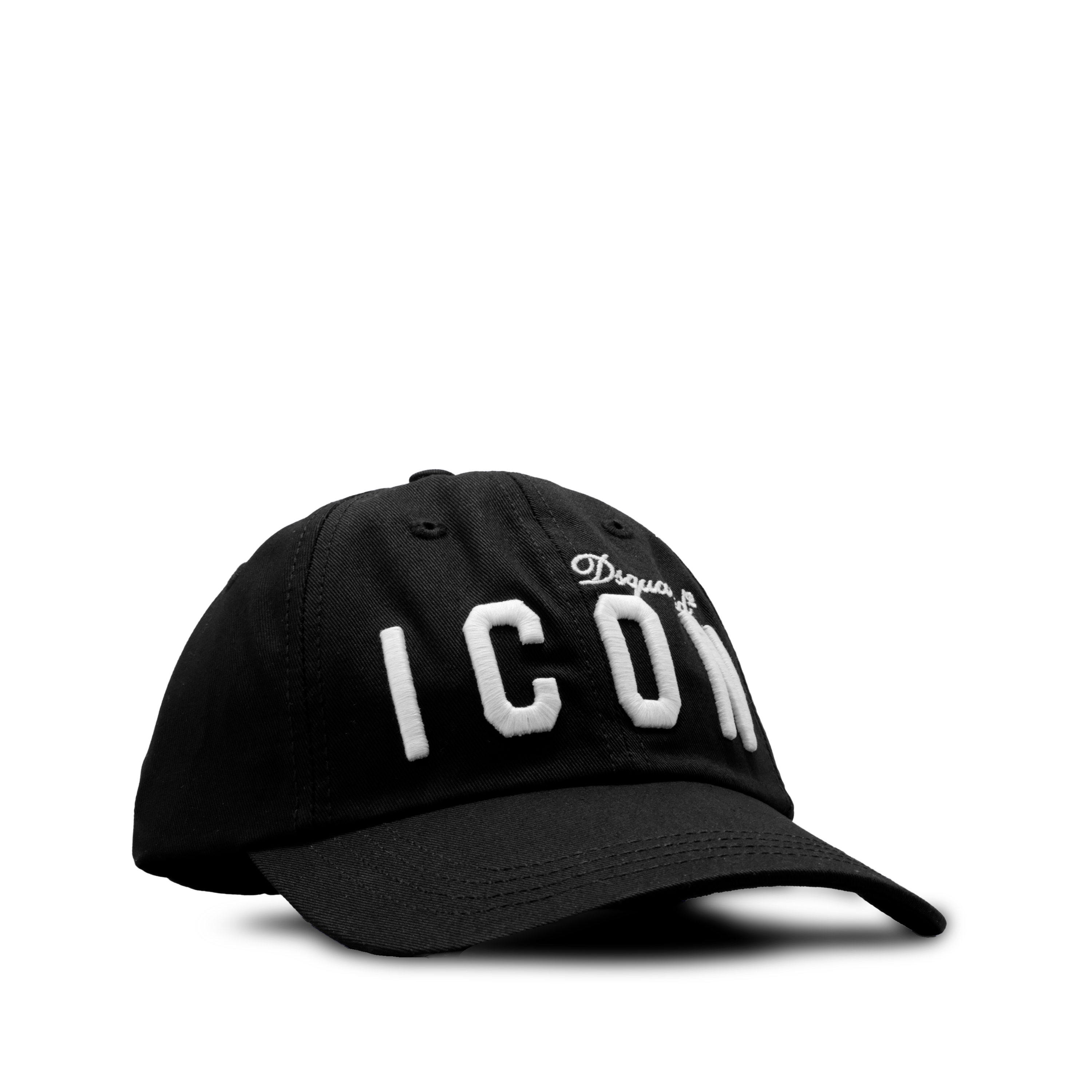 Gorra Negra Dsquared2 Cap Black Dsquared2 Icon Sign