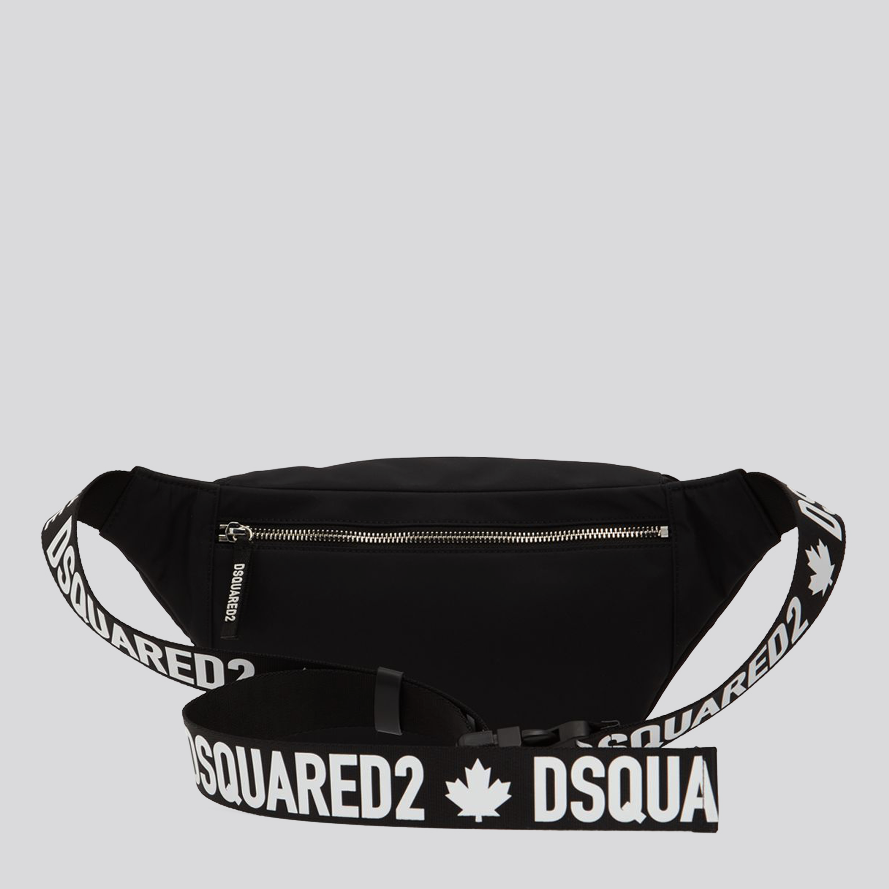 Riñonera Negro Dsquared2 Leaf