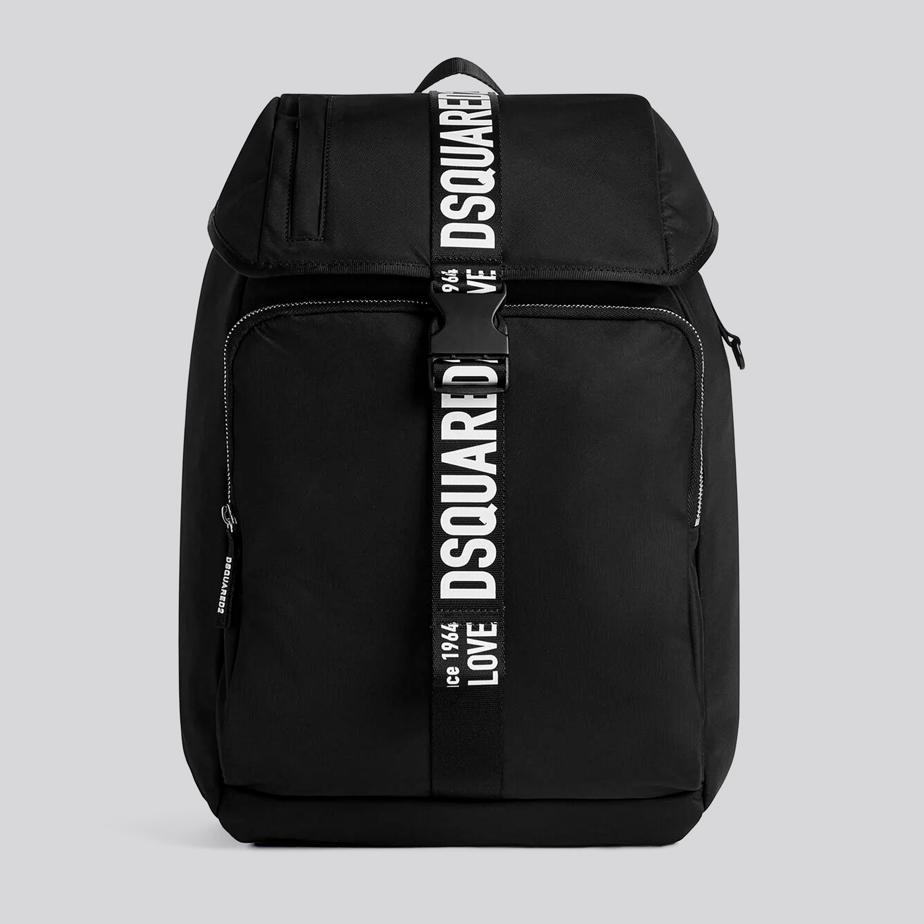 Mochila Negro Dsquared2 Click